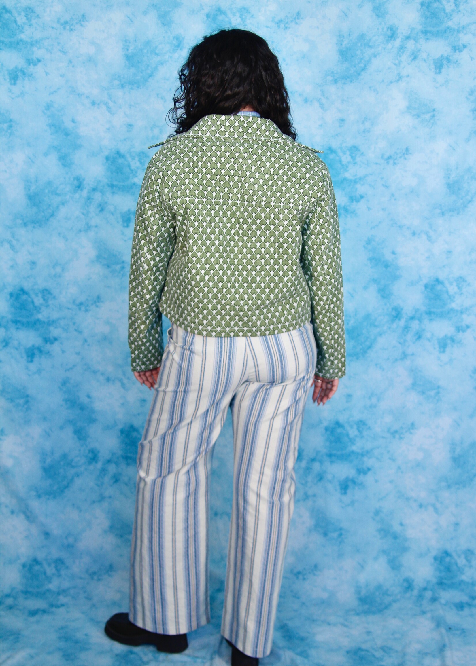 Studio Citizen Studio Citizen Carpenter Pants in Blue Stripes