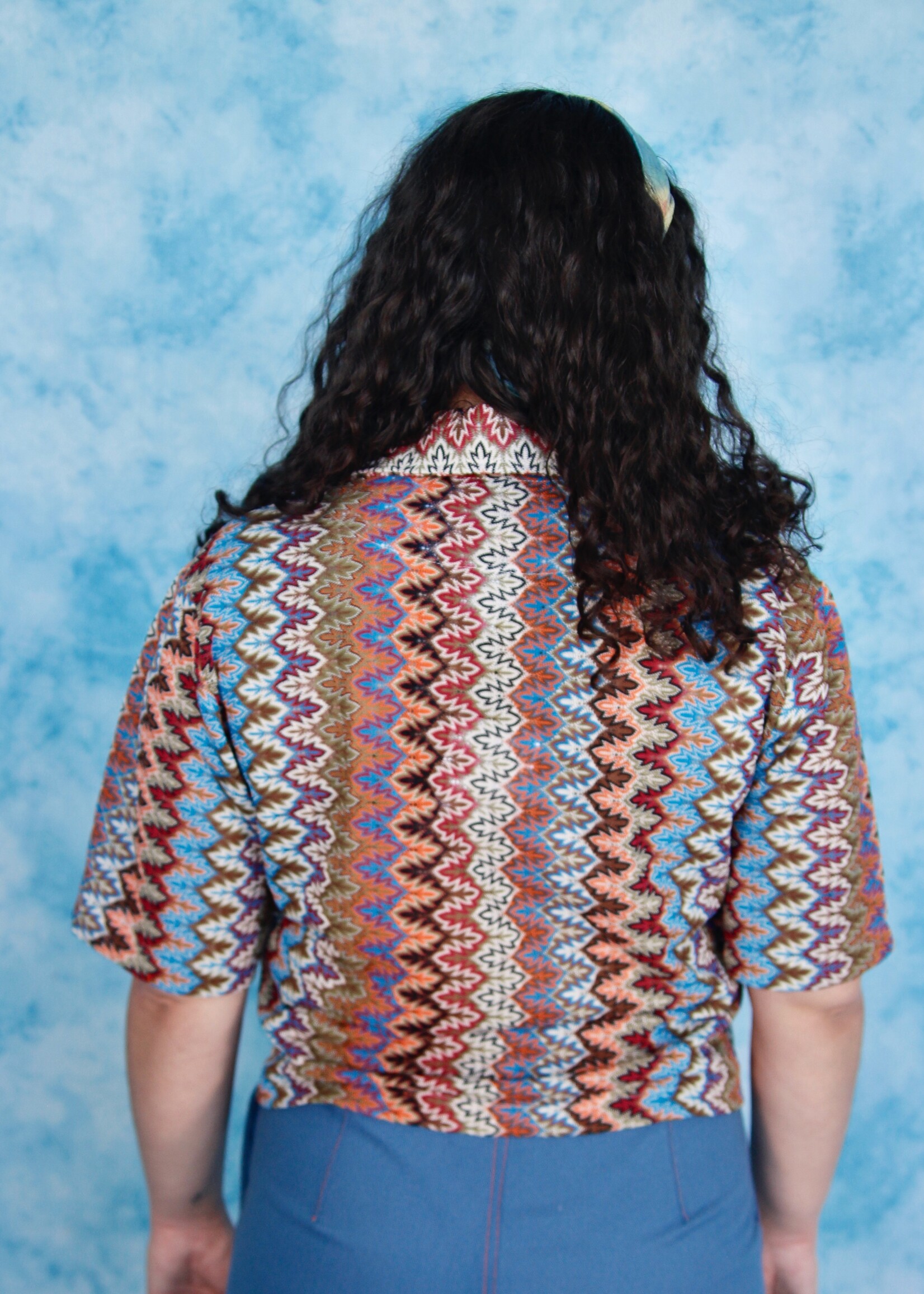 Studio Citizen Studio Citizen Bowling Shirt - Colorful Lace