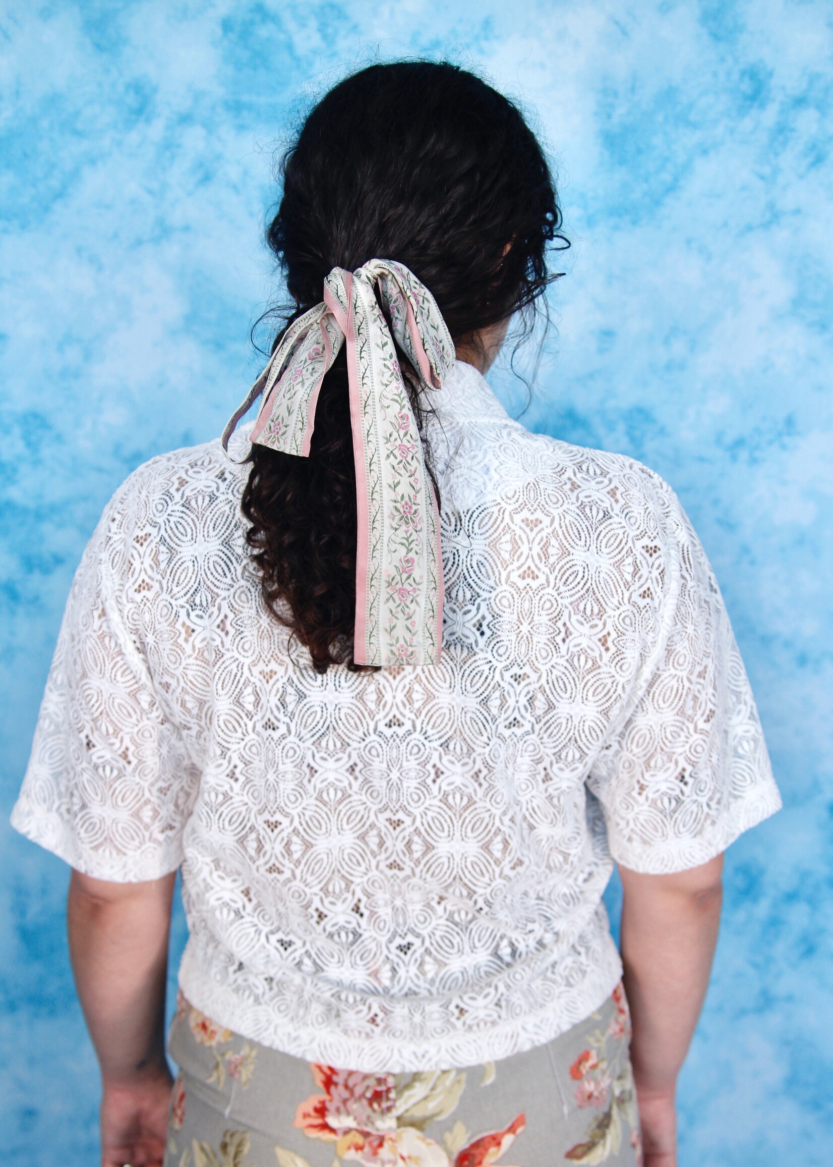 Studio Citizen Studio Citizen Bowling Shirt - White Lace