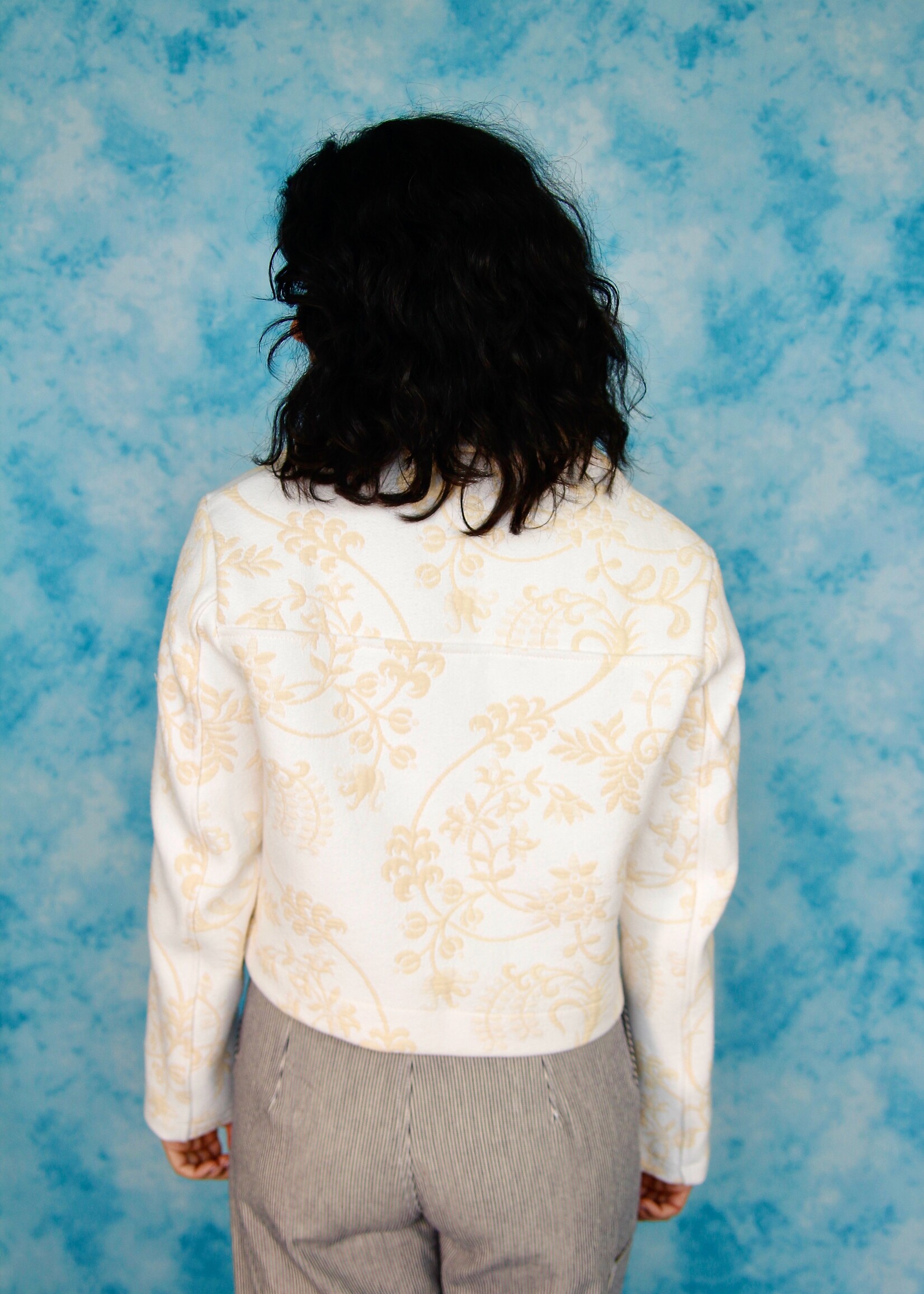Studio Citizen Studio Citizen Upcycled Zipper Jacket in Cotton Tapestry