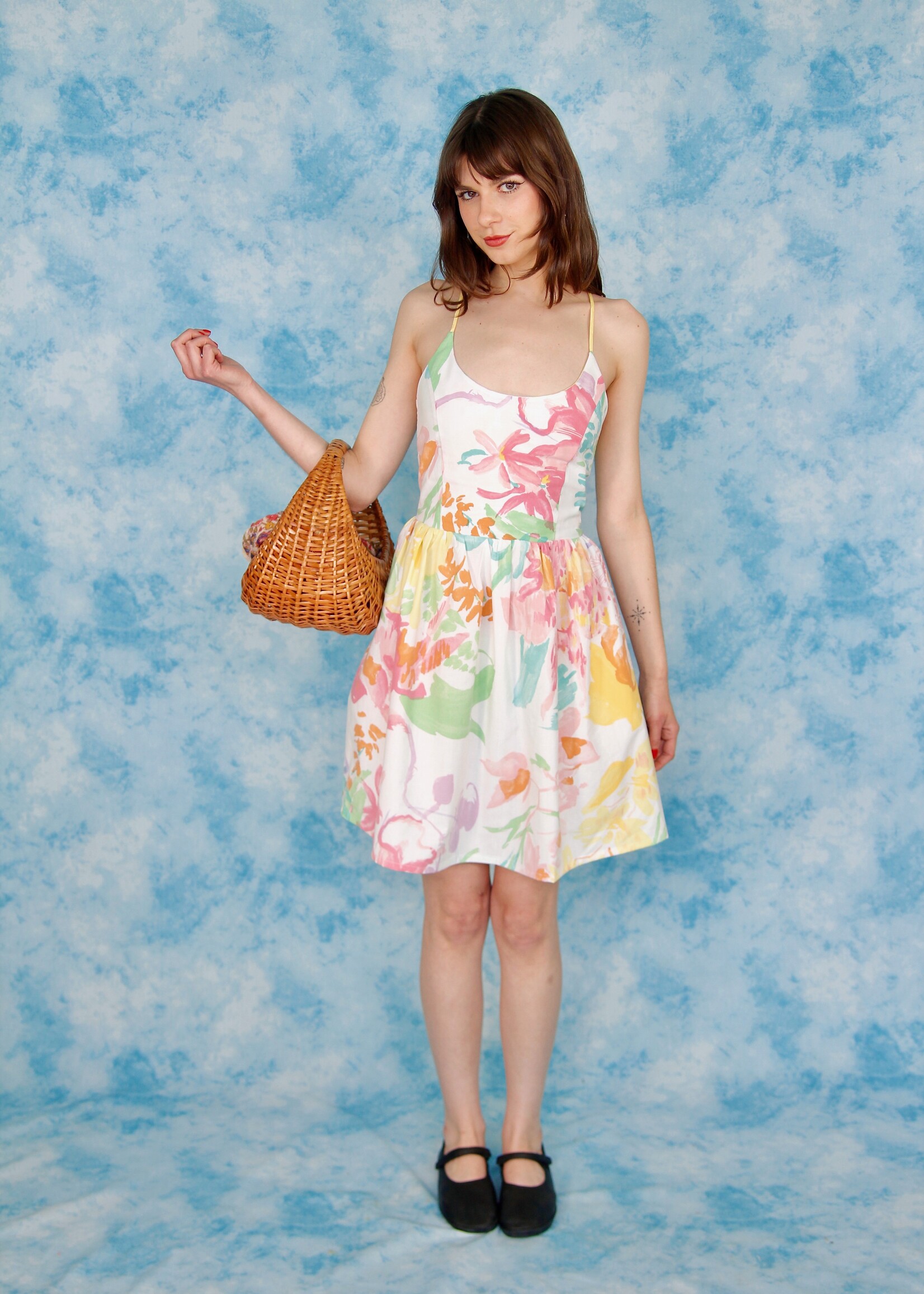 Studio Citizen Studio Citizen Upcycled Maiden Dress in 90s Floral