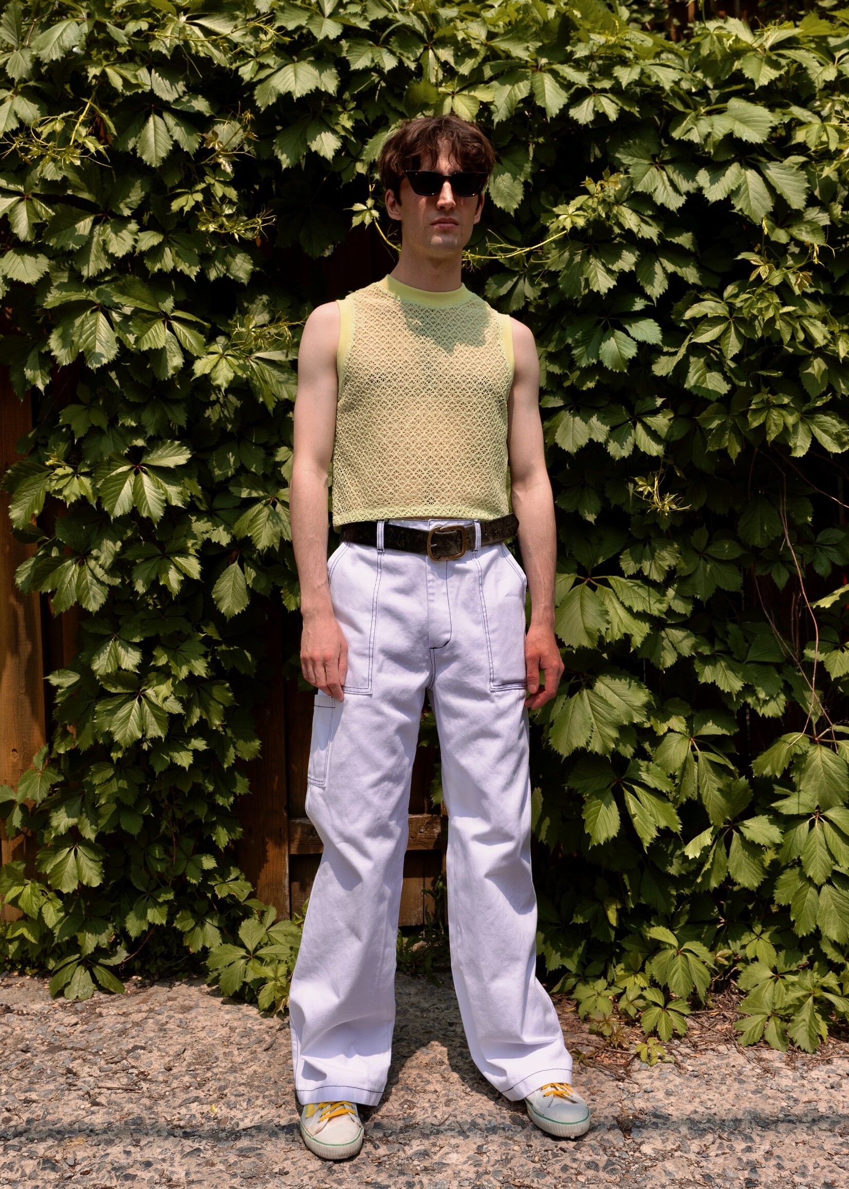 Studio Citizen Studio Citizen Pants Carpenter in White Denim