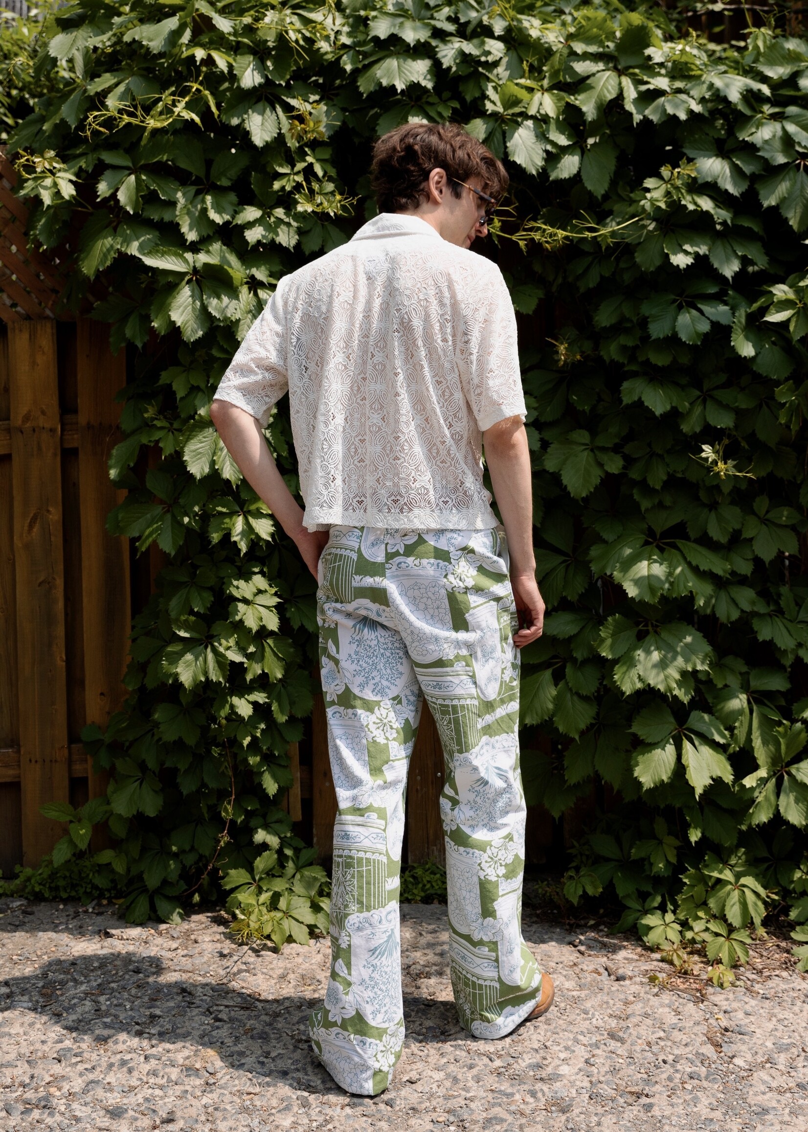 Studio Citizen Studio Citizen Bowling Shirt - White Lace