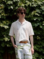 Studio Citizen Bowling Shirt - White Lace