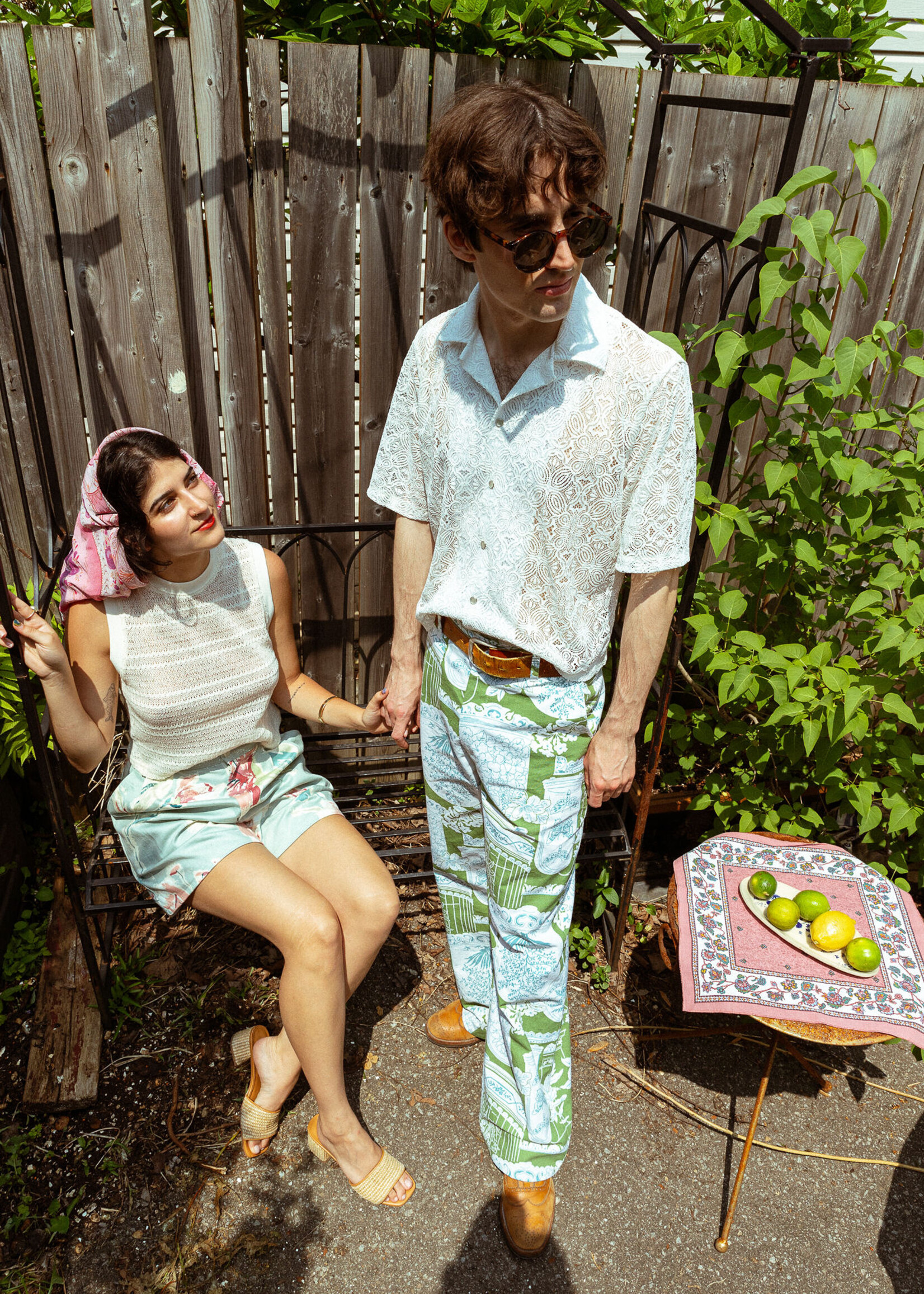 Studio Citizen Studio Citizen Bowling Shirt - White Lace