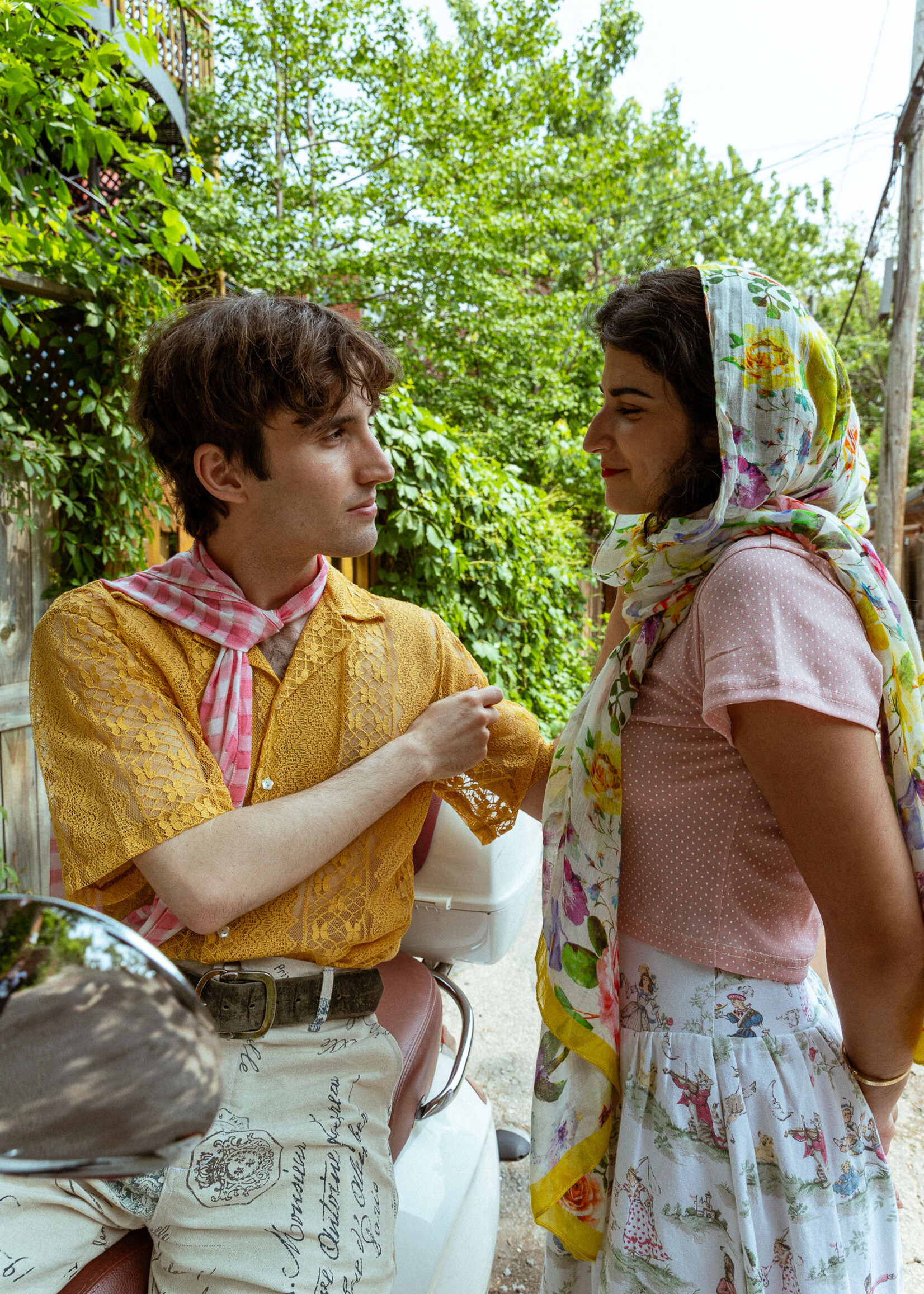 Studio Citizen Studio Citizen Bowling Shirt - Mustard Lace