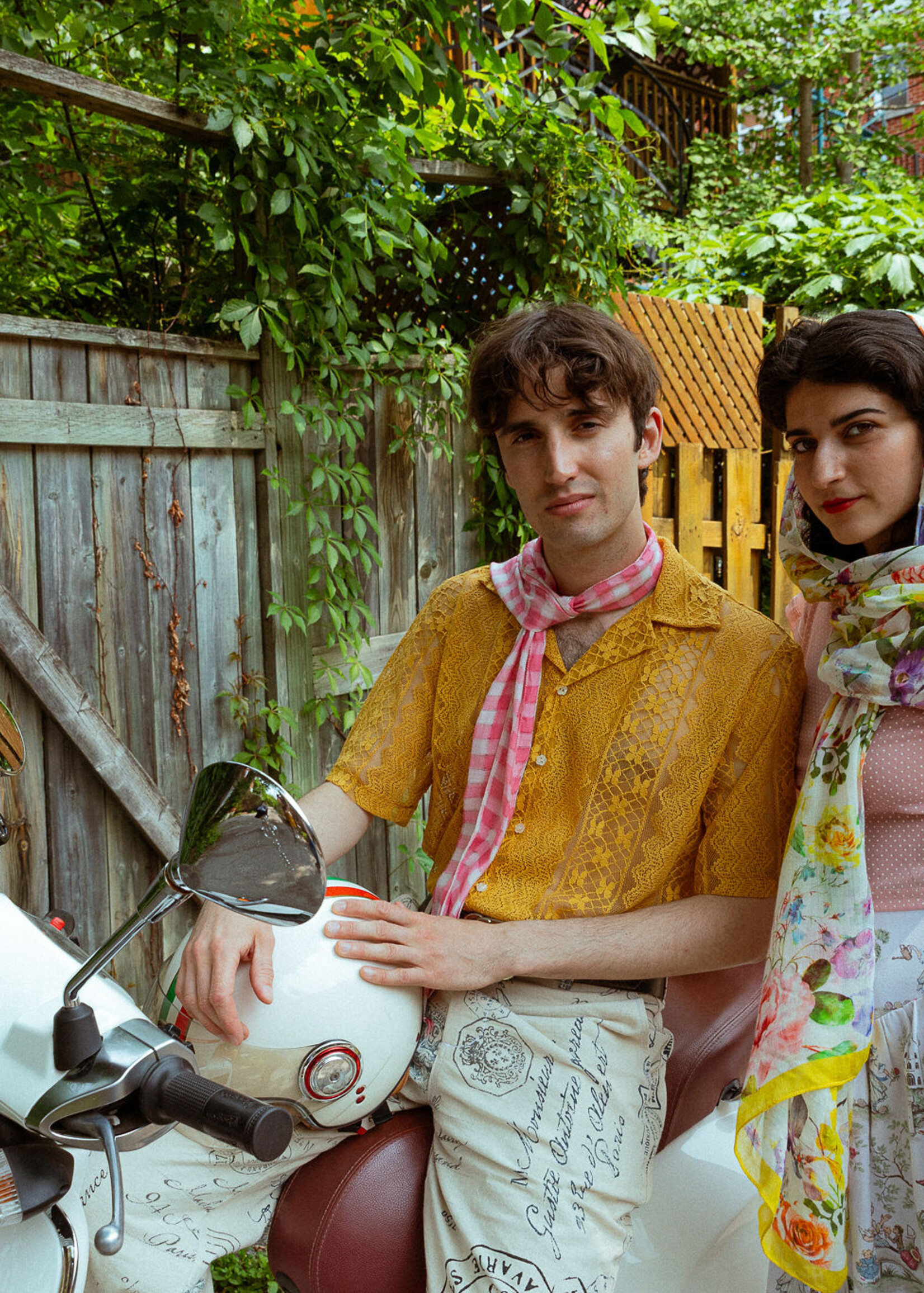 Studio Citizen Studio Citizen Bowling Shirt - Mustard Lace