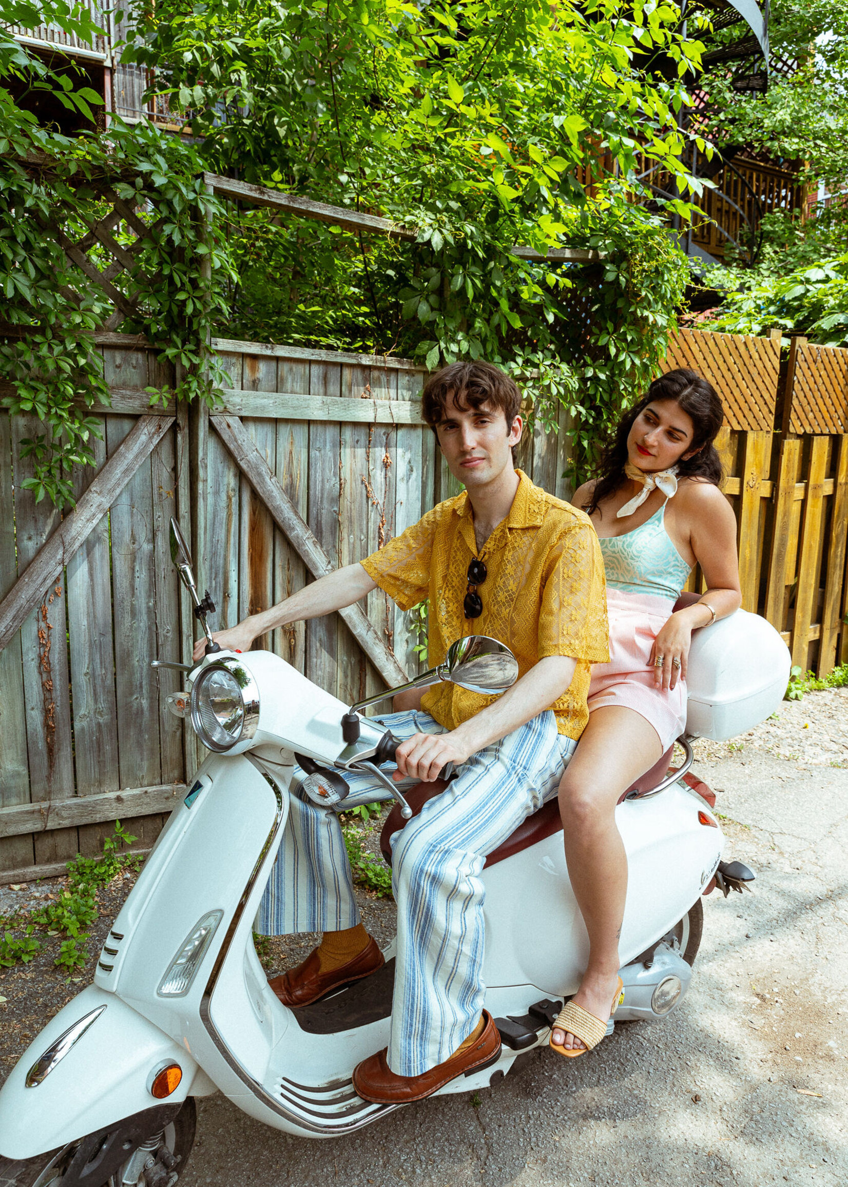 Studio Citizen Studio Citizen Bowling Shirt - Mustard Lace