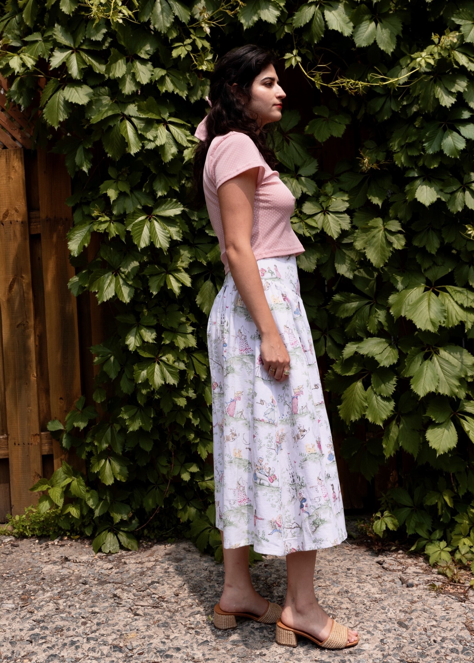 Studio Citizen Studio Citizen Maiden Skirt in Nursery Rhyme Print