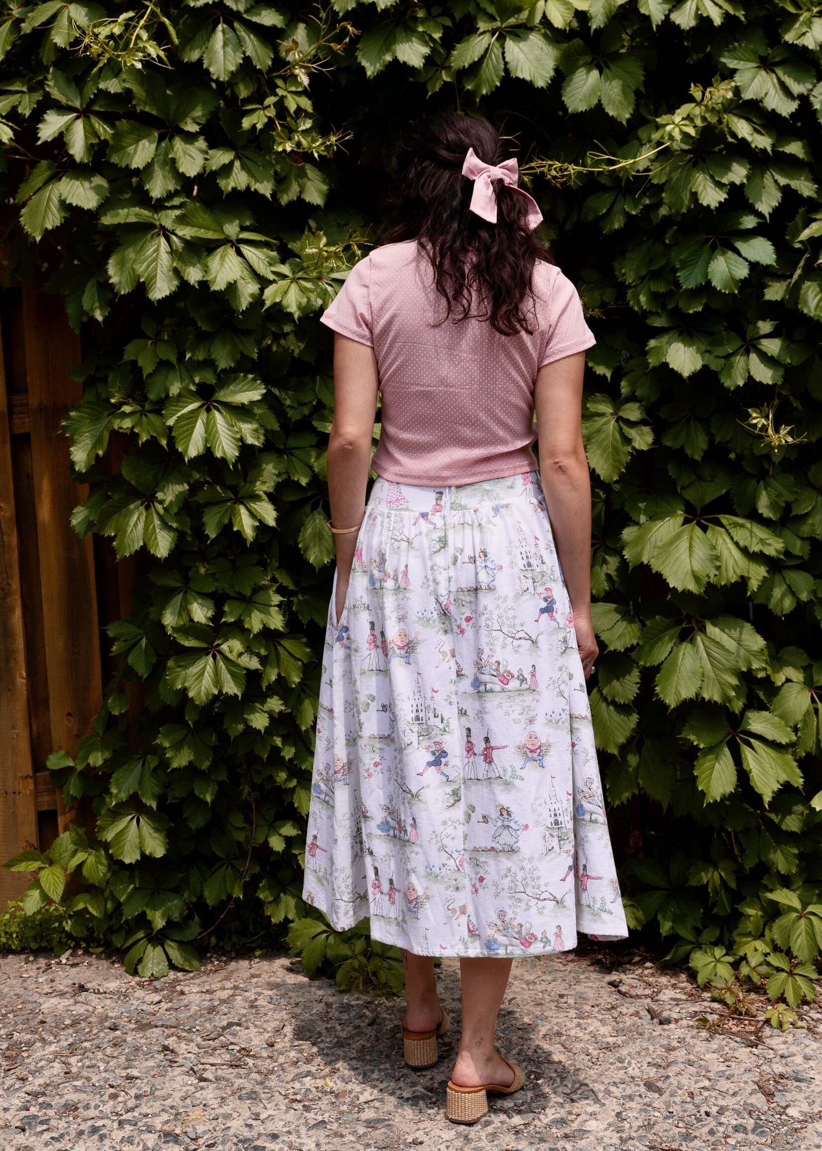 Studio Citizen Studio Citizen Maiden Skirt in Nursery Rhyme Print