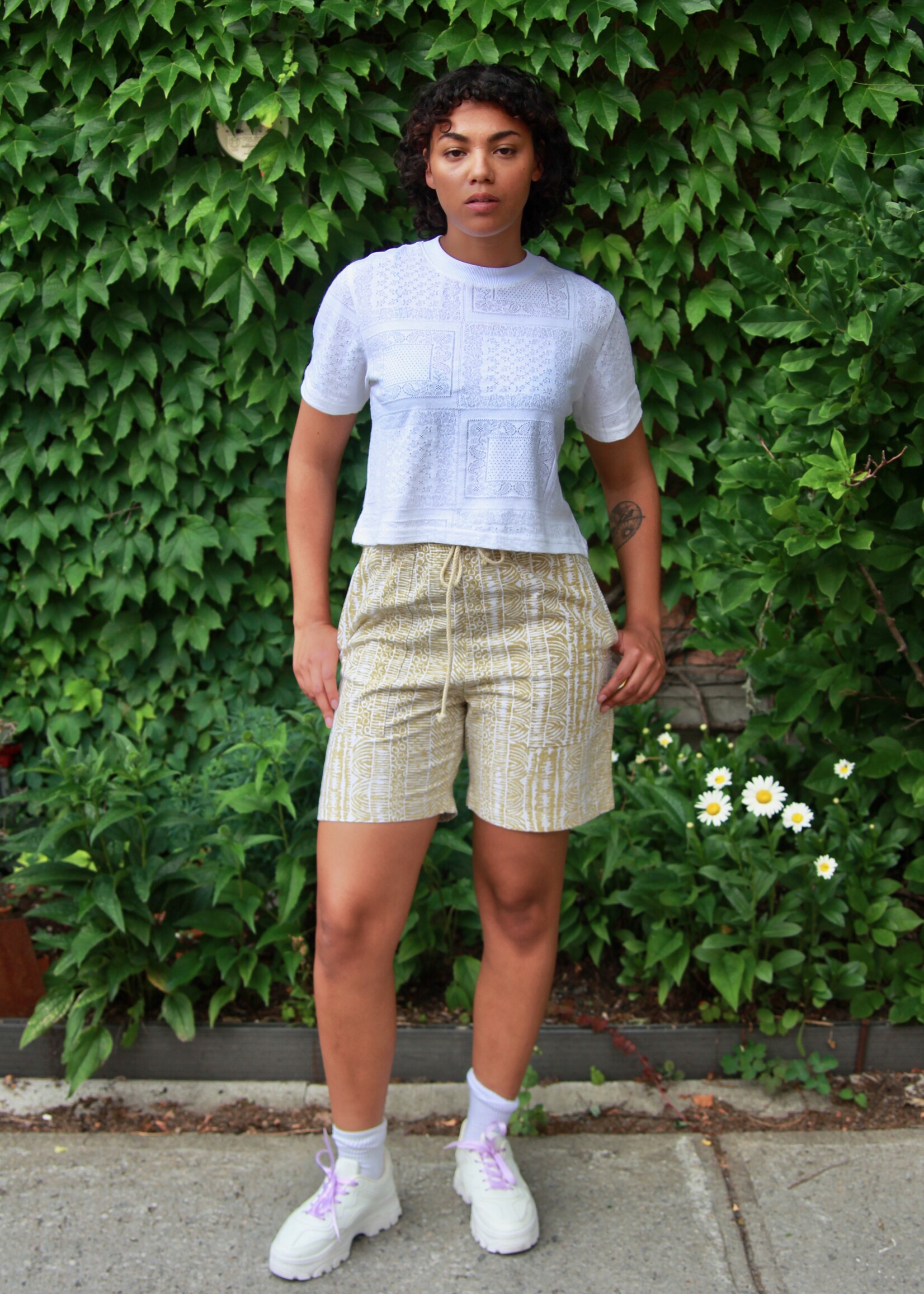 Studio Citizen Studio Citizen Dexter Shorts in Mustard Print