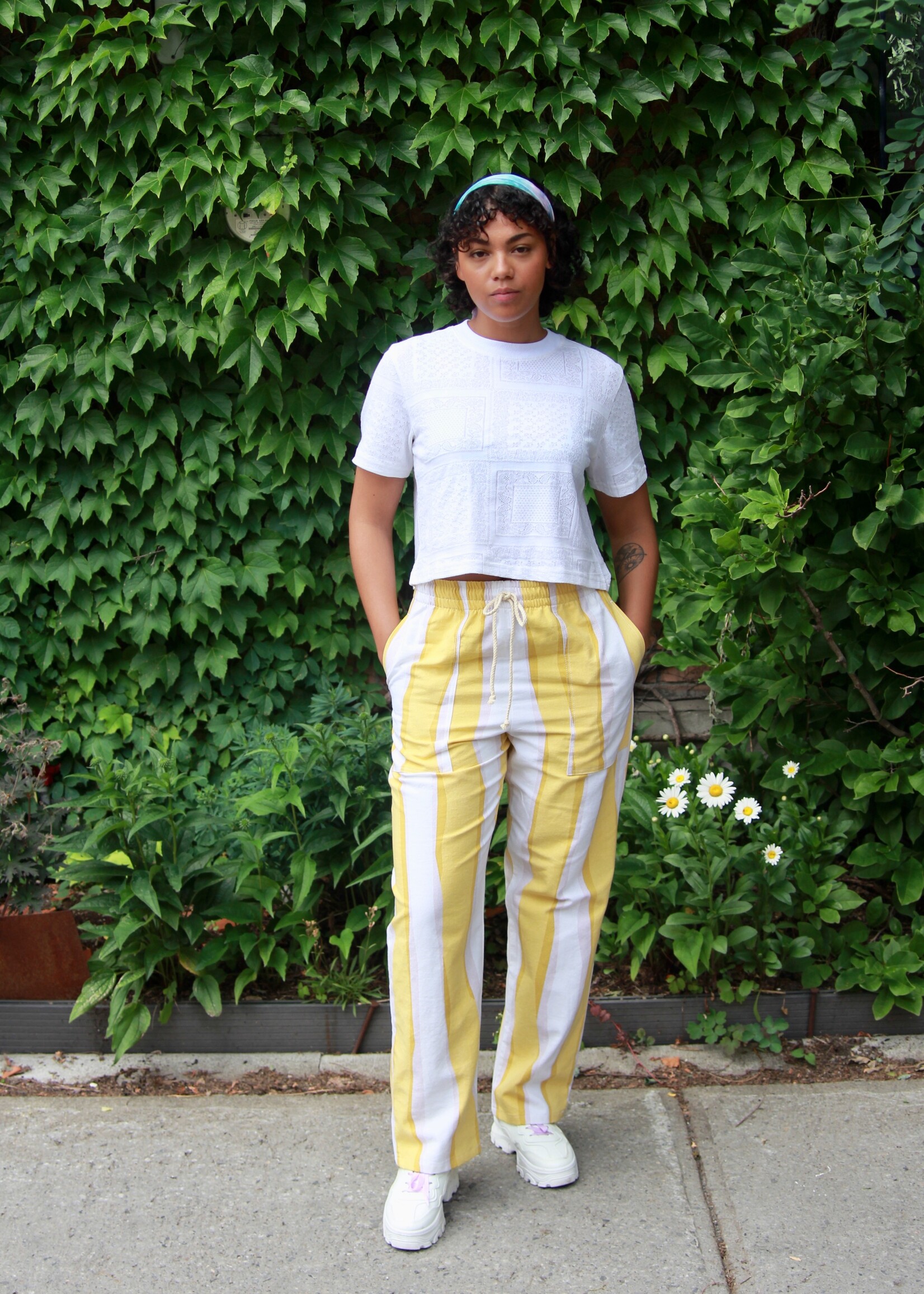 Studio Citizen Studio Citizen Dexter Pants in Yellow Stripe