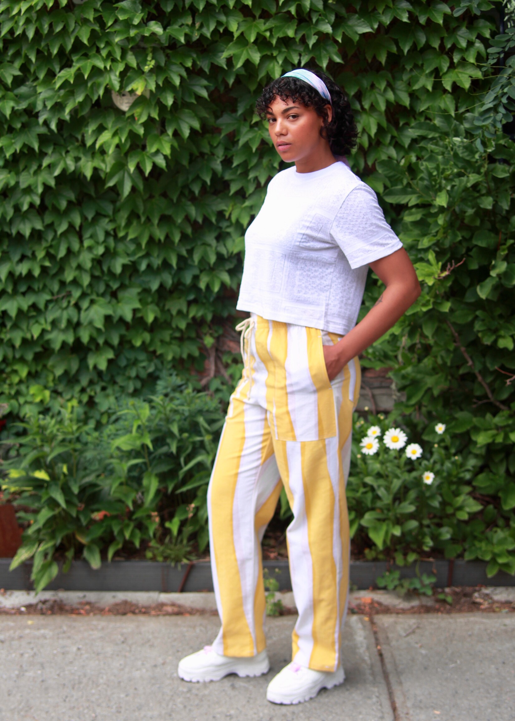Studio Citizen Studio Citizen Dexter Pants in Yellow Stripe