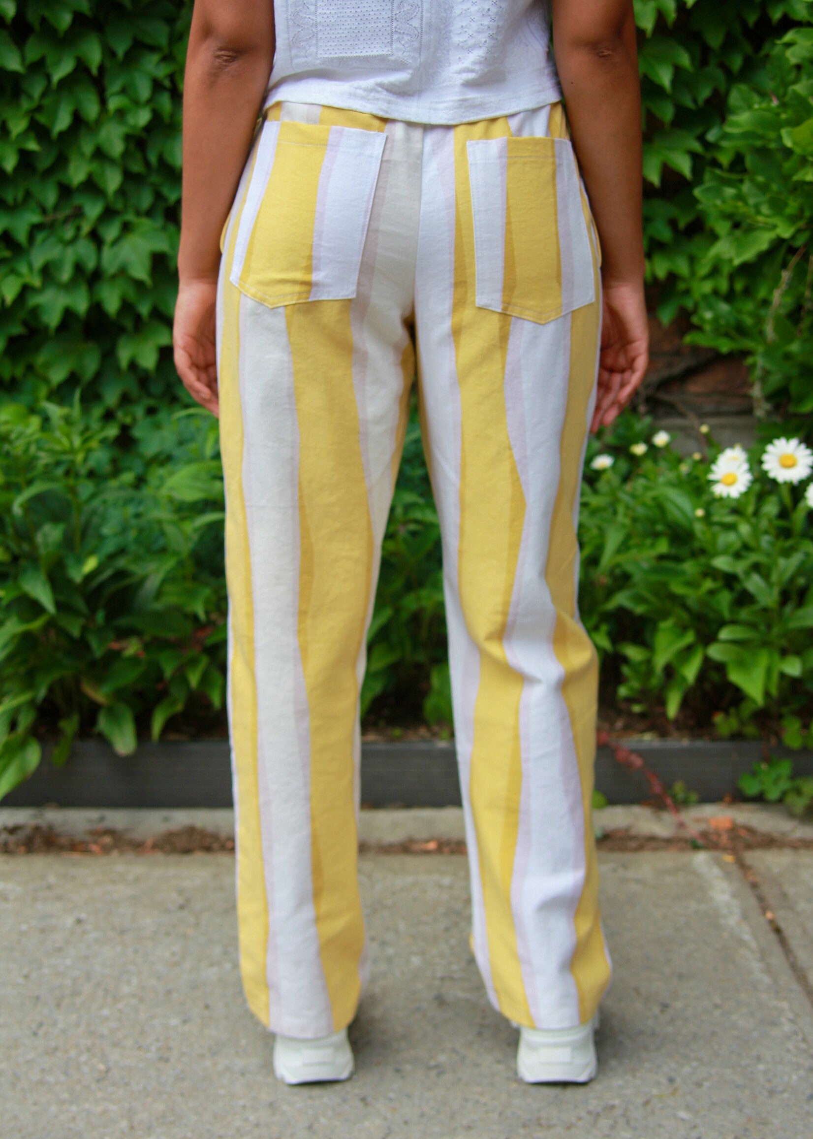 Studio Citizen Studio Citizen Dexter Pants in Yellow Stripe