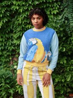 Studio Citizen Upcycled Towel Sweater - Parrots