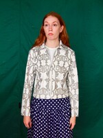 Studio Citizen Zipper Jacket in Wrought Iron Fence