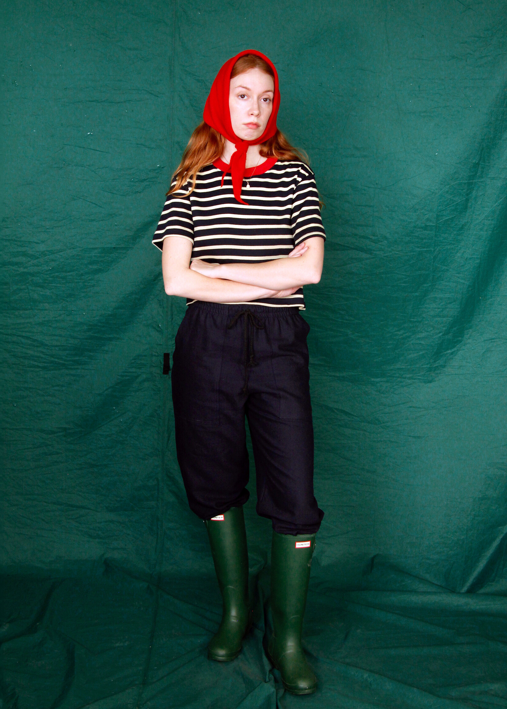 Studio Citizen Studio Citizen Dexter Pants in Navy Linen