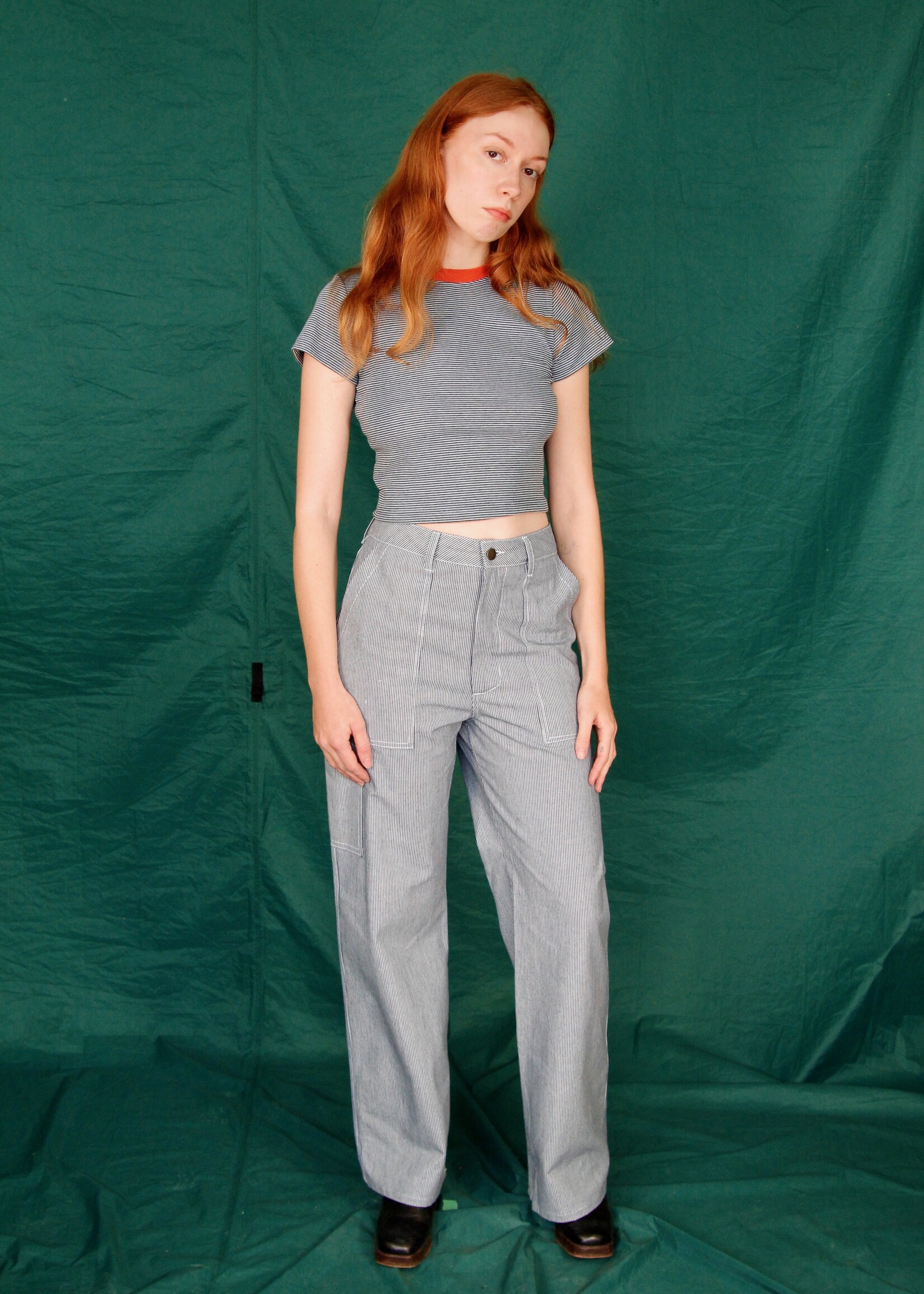 Studio Citizen Studio Citizen Carpenter Pants Railroad Stripe