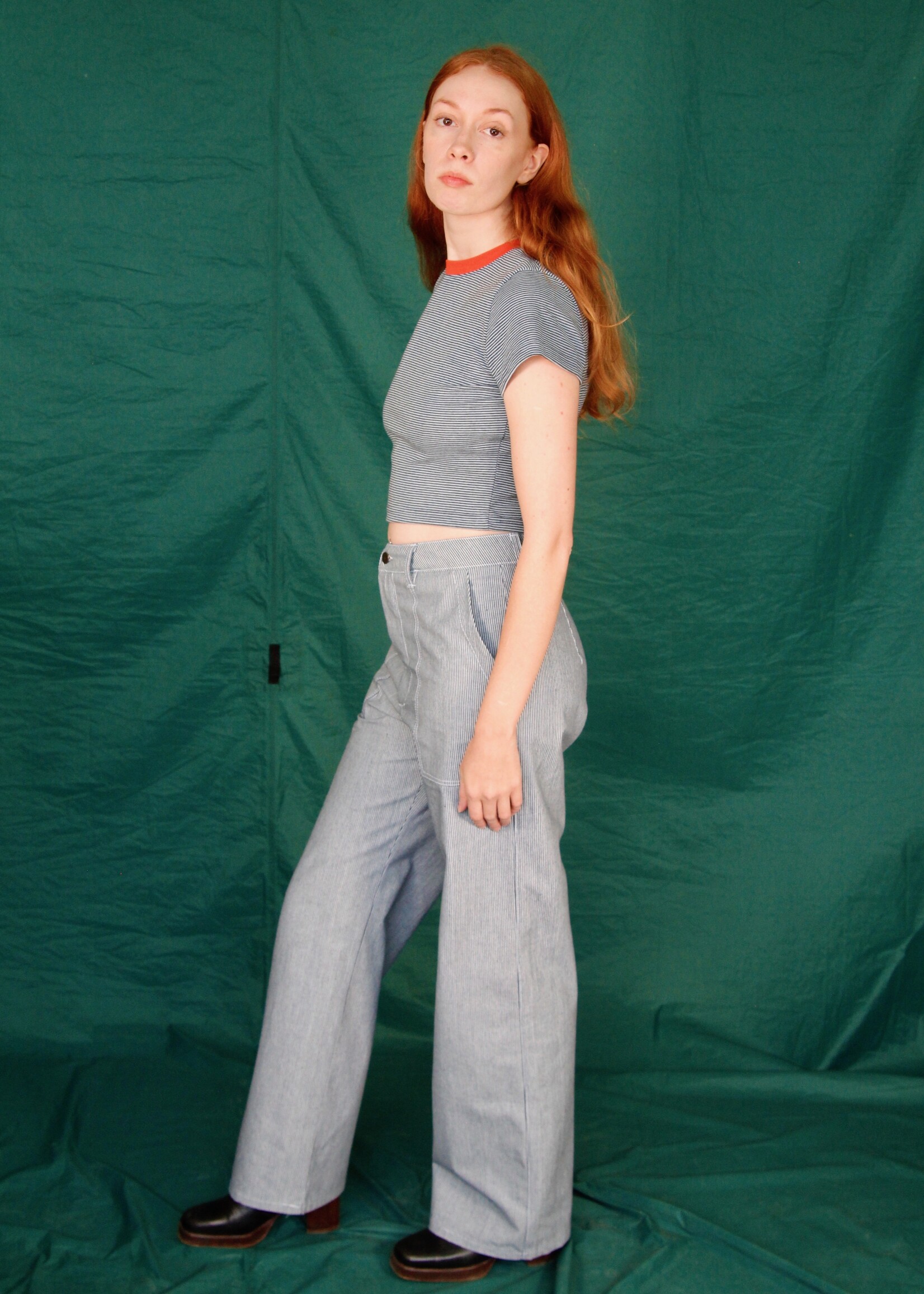 Studio Citizen Studio Citizen Carpenter Pants Railroad Stripe