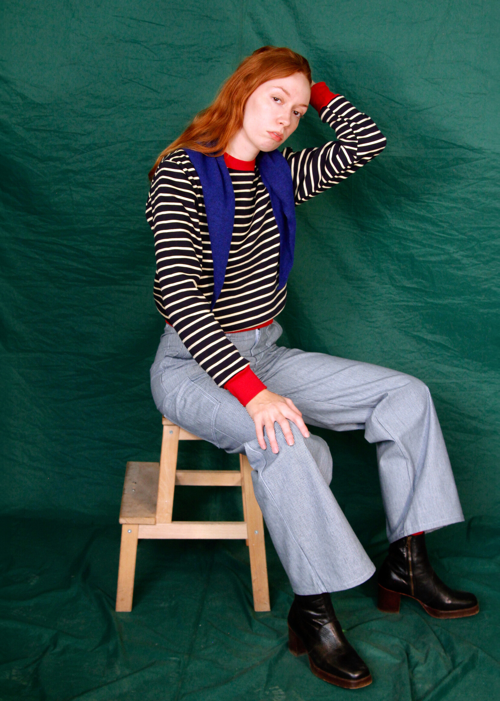 Studio Citizen Studio Citizen Carpenter Pants Railroad Stripe