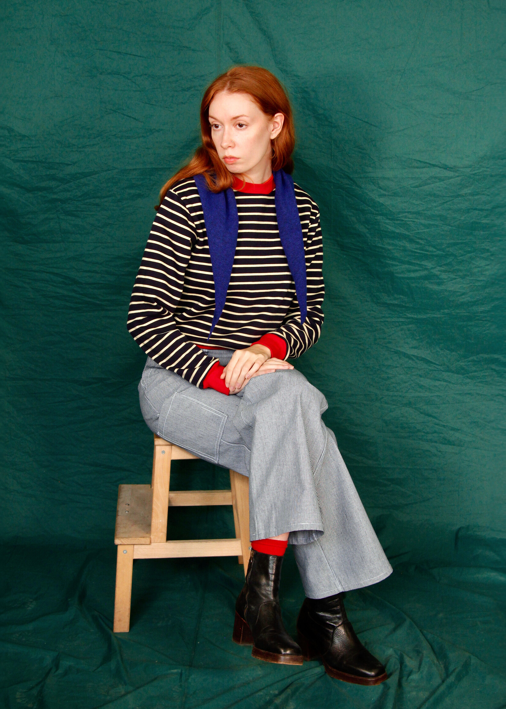 Studio Citizen Studio Citizen Carpenter Pants Railroad Stripe