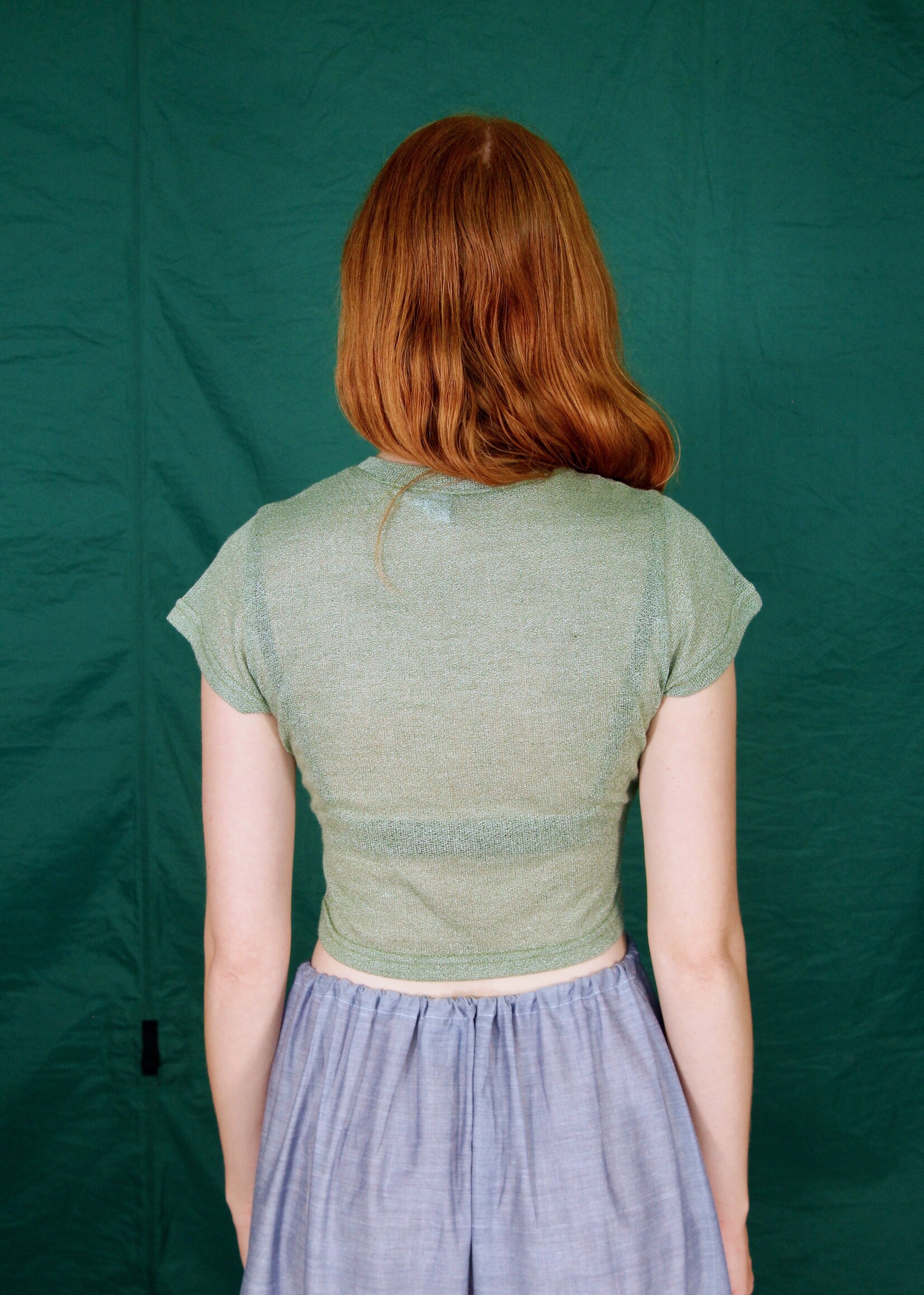 Studio Citizen Studio Citizen Baby Tee in Sage Knit