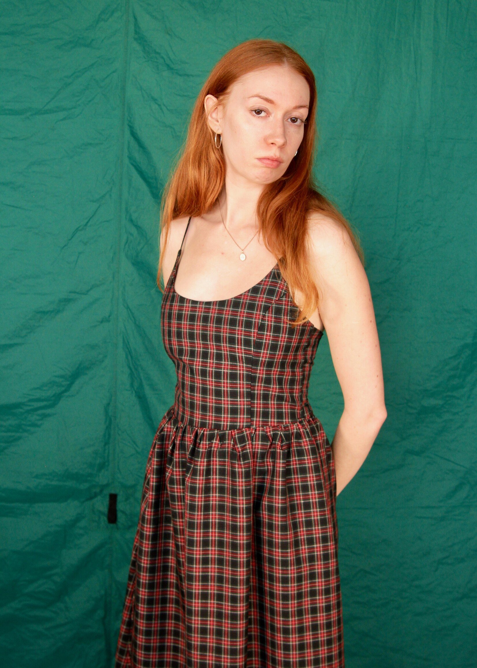 Studio Citizen Studio Citizen Maiden Dress in Red + Black Dress