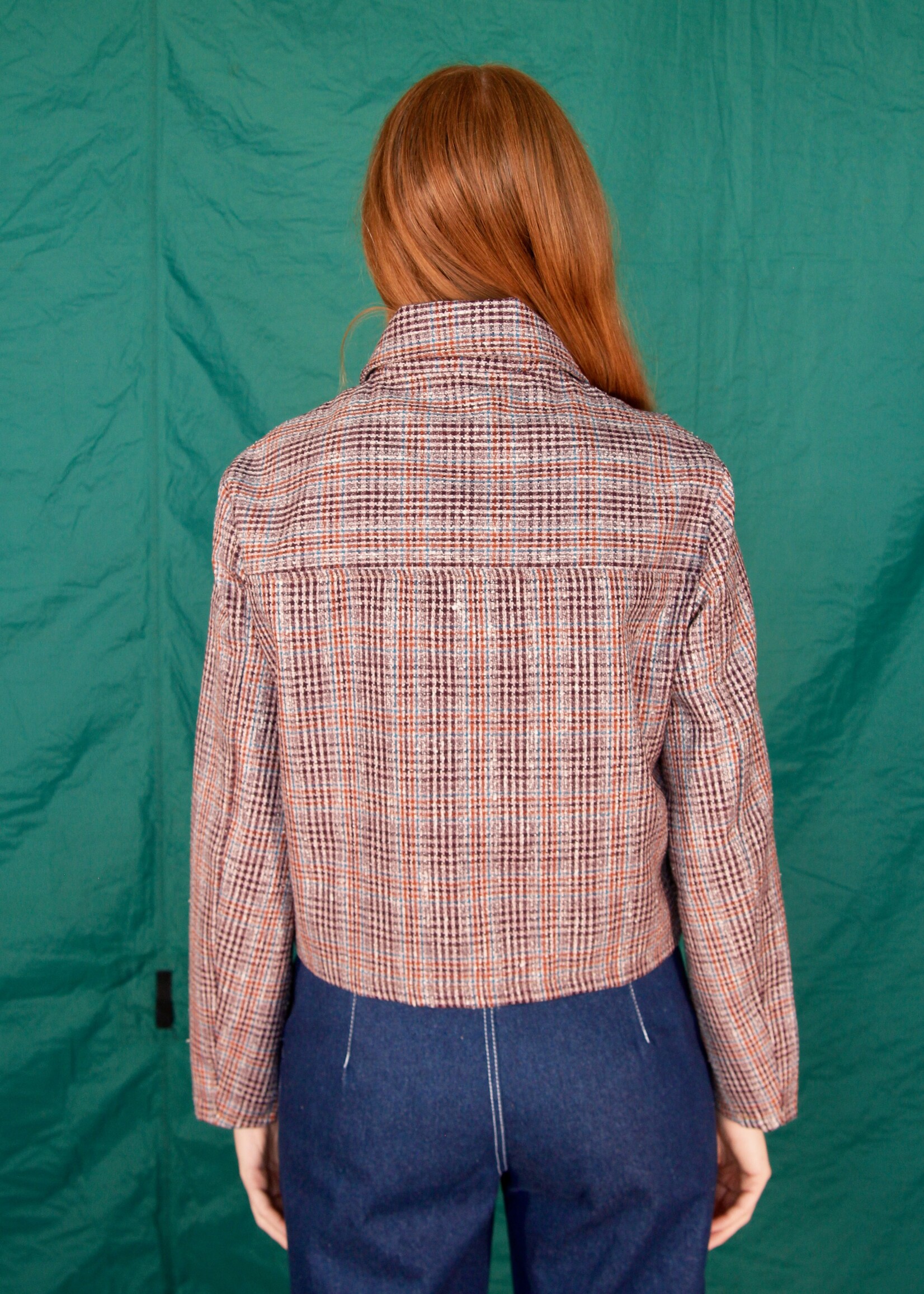 Studio Citizen Studio Citizen Zipper Jacket in Tartan Wool