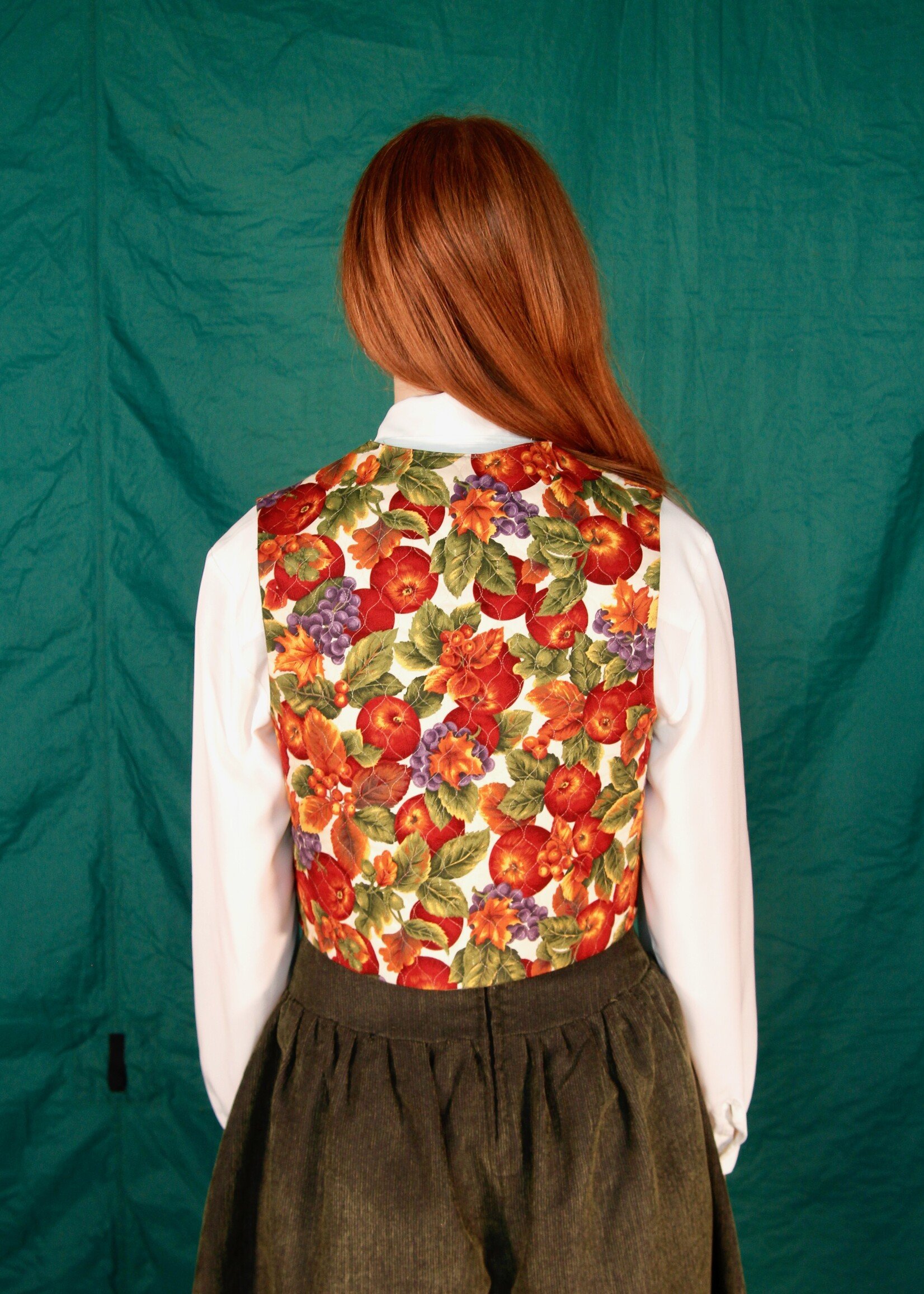 Studio Citizen Studio Citizen Tie Vest in Quilted Orchard