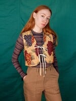 Studio Citizen Tie Vest in Quilted Vineyard