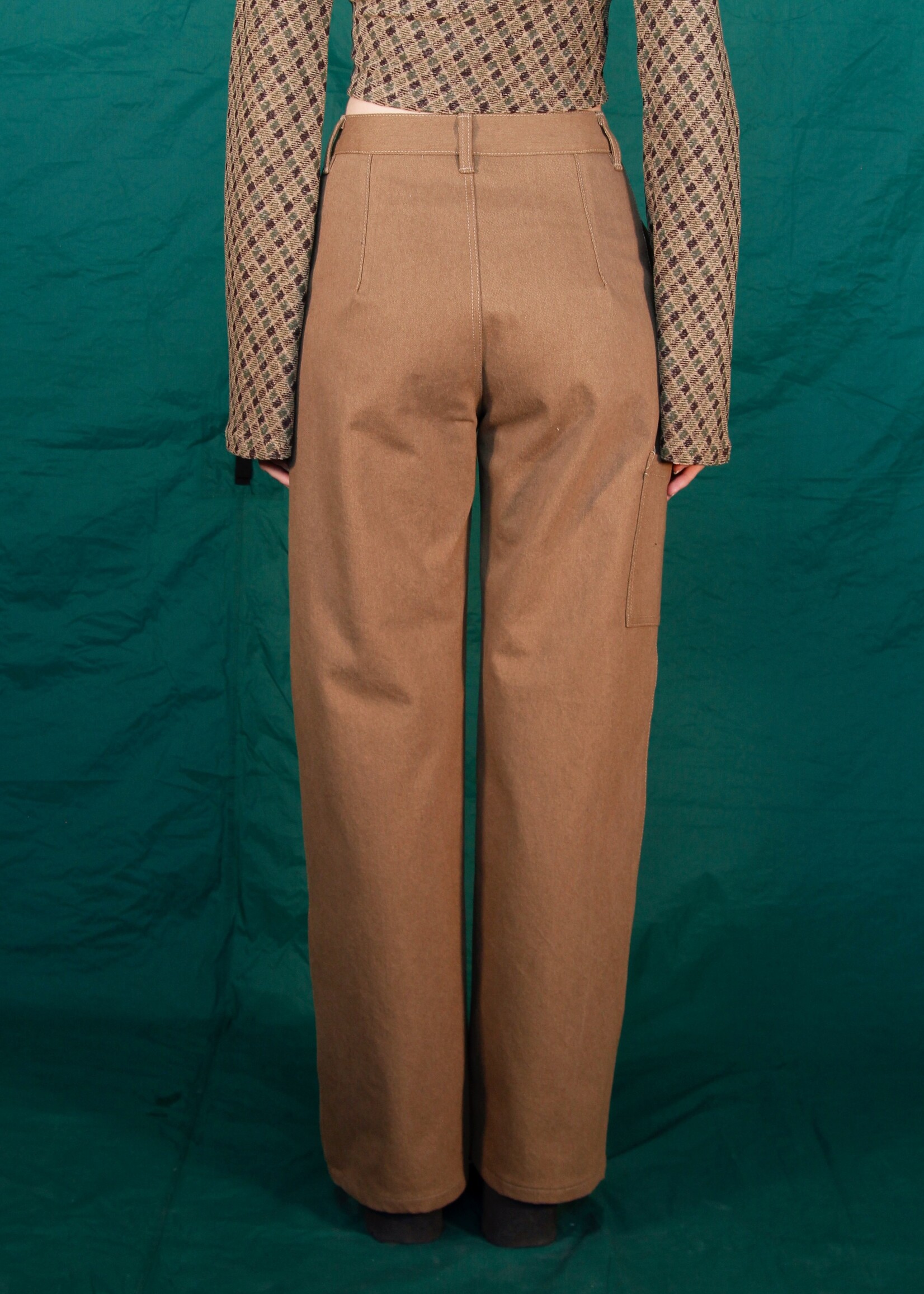 Studio Citizen Studio Citizen Carpenter Pants in Golden Brown