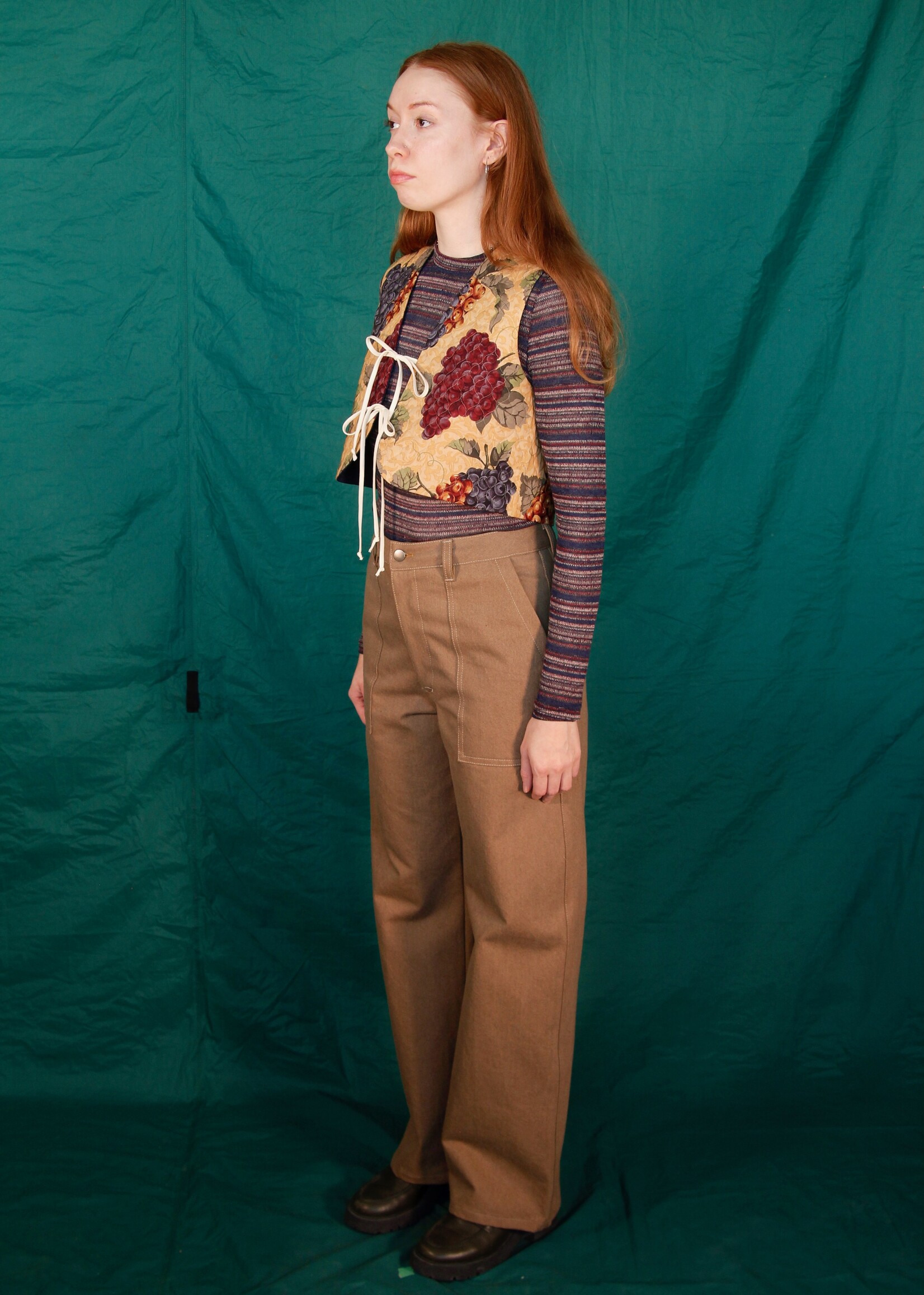 Studio Citizen Studio Citizen Carpenter Pants in Golden Brown