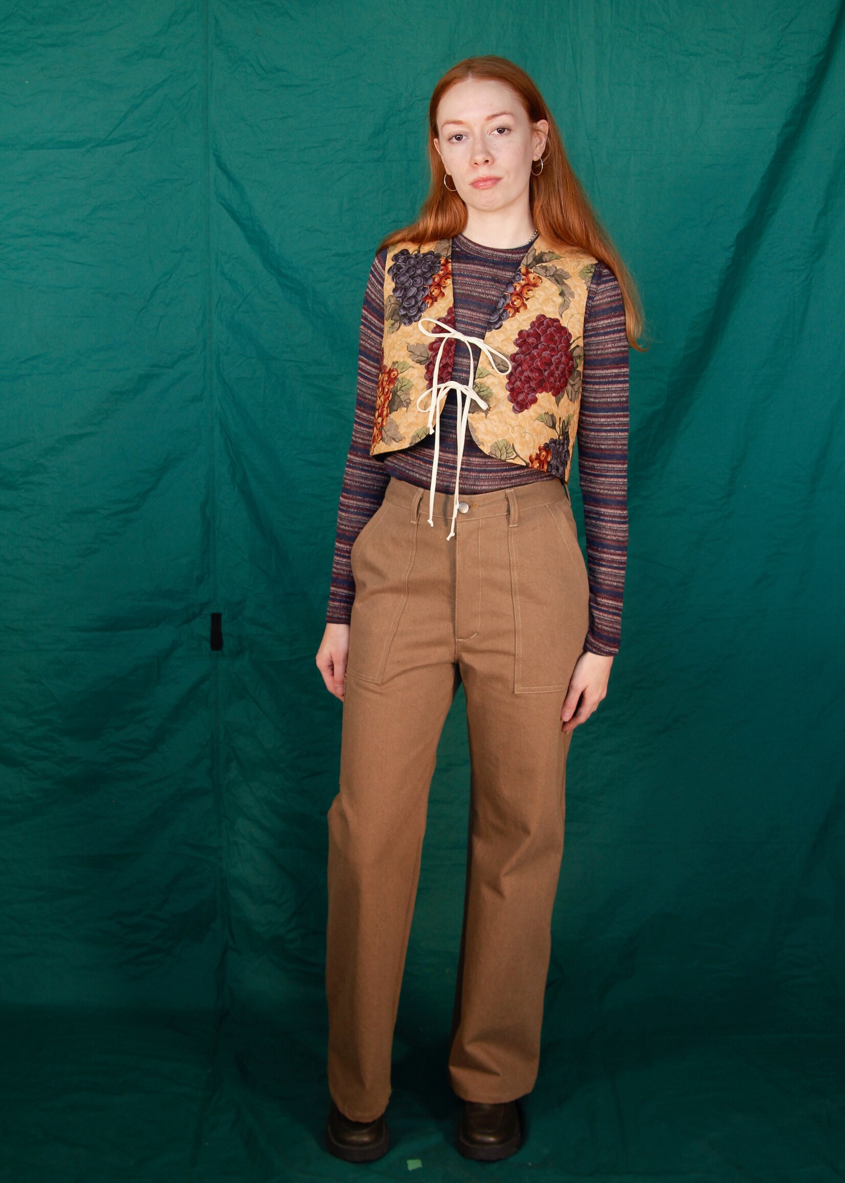 Studio Citizen Studio Citizen Carpenter Pants in Golden Brown