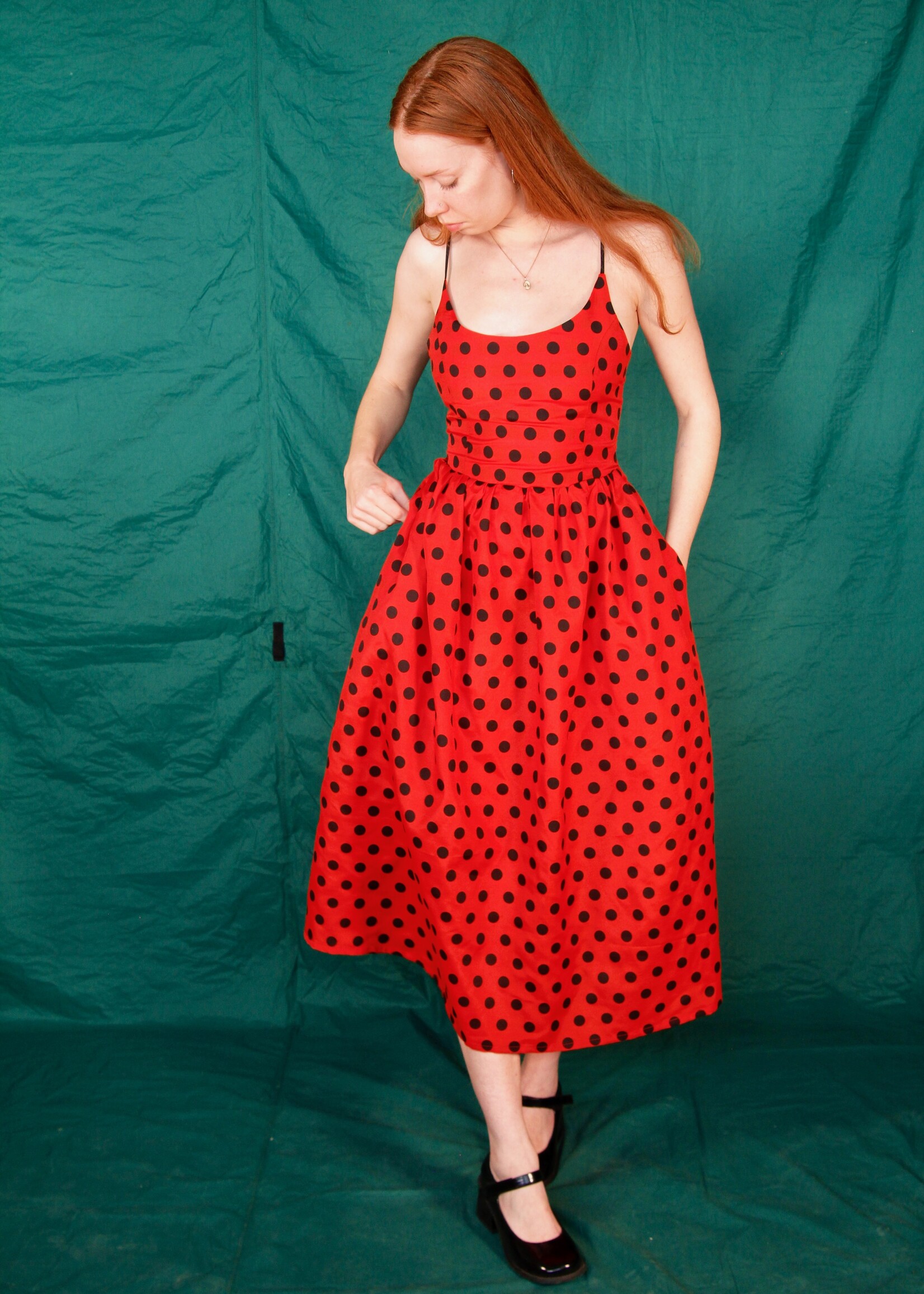 Studio Citizen Studio Citizen Maiden Dress in Red Polka Dot
