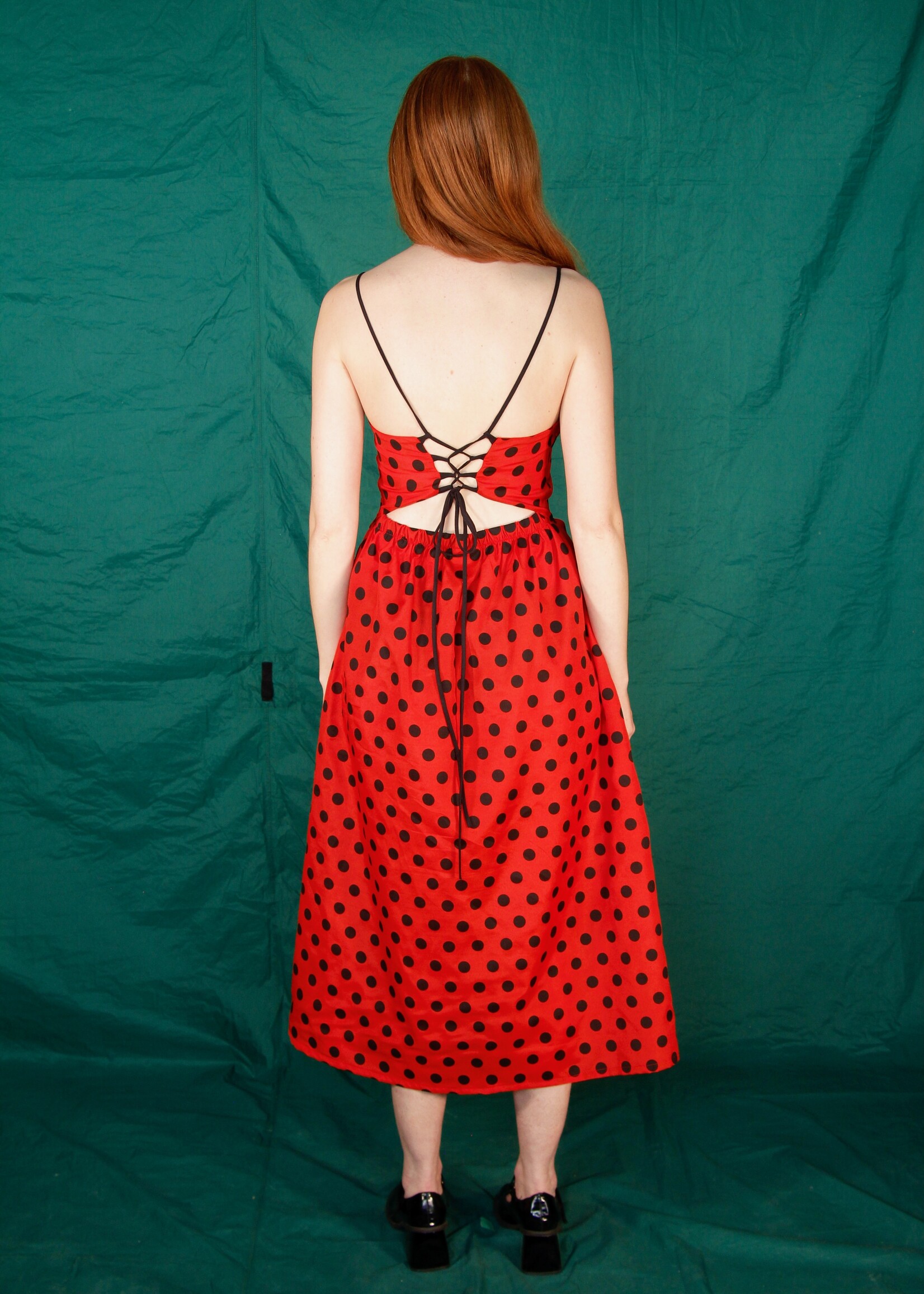 Studio Citizen Studio Citizen Maiden Dress in Red Polka Dot