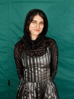 Studio Citizen Drawstring Hood in Black Velvet