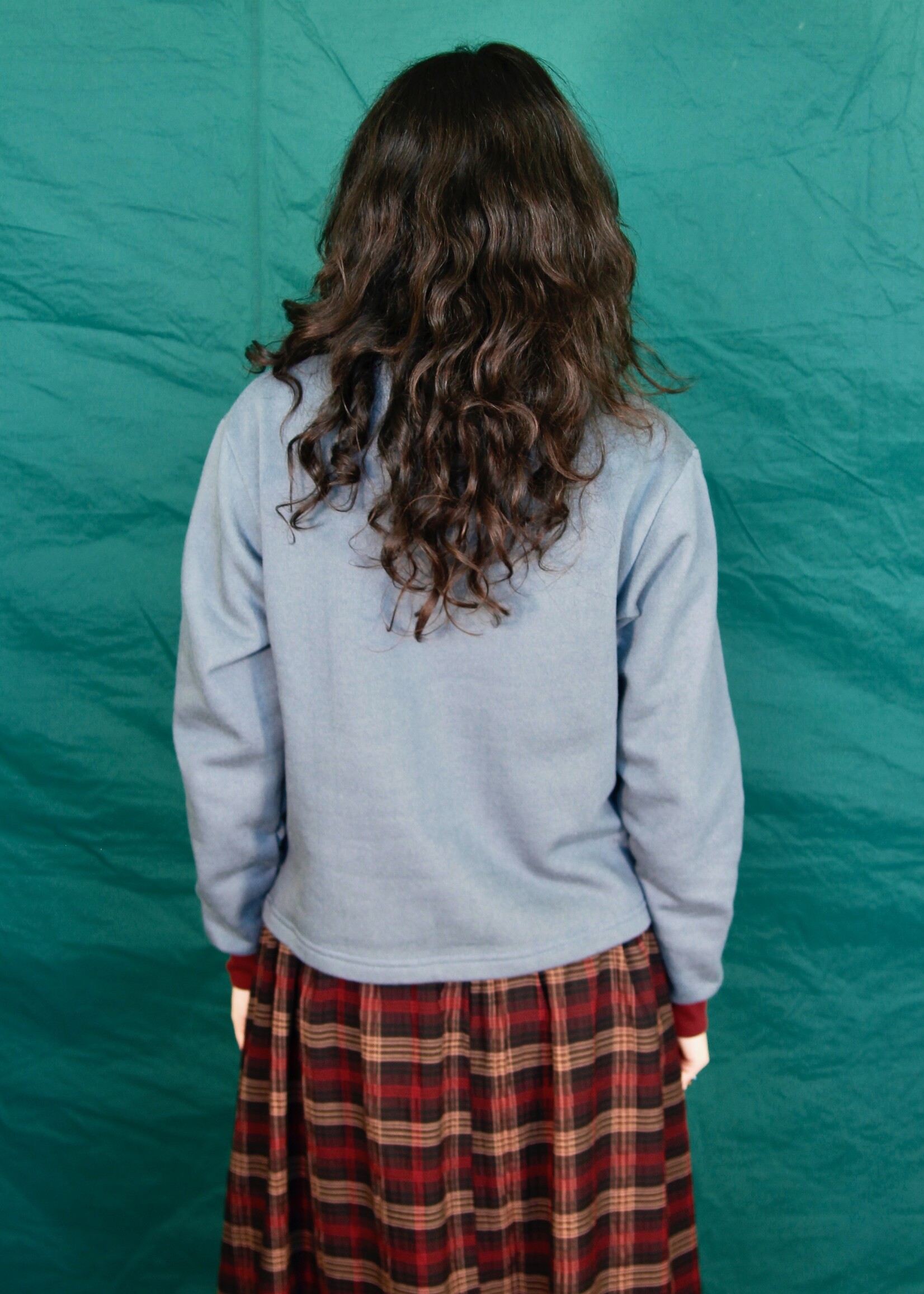 Studio Citizen Studio Citizen Crewneck Sweater Flat Hem in Stormy Weather