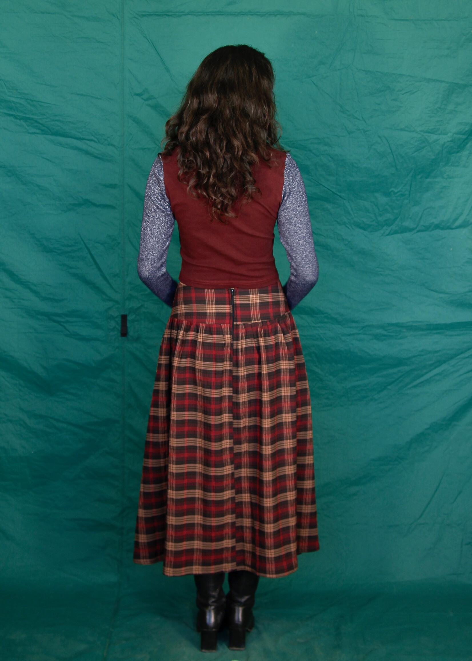 Studio Citizen Studio Citizen Maiden Skirt in Red Plaid