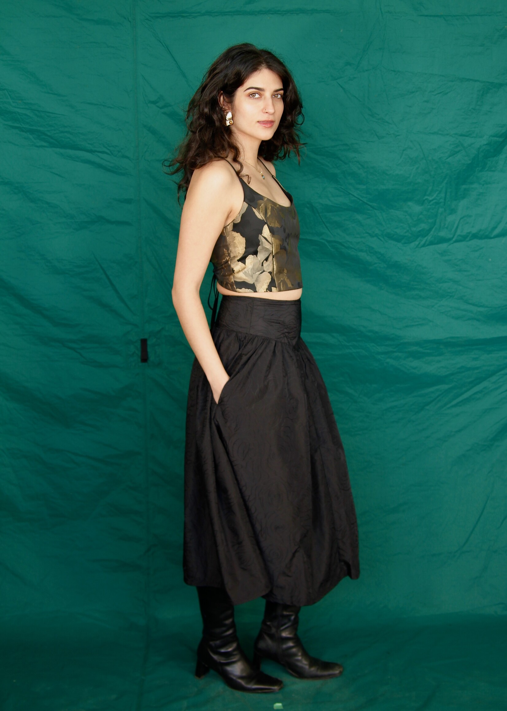 Studio Citizen Studio Citizen Maiden Top Gold Flower