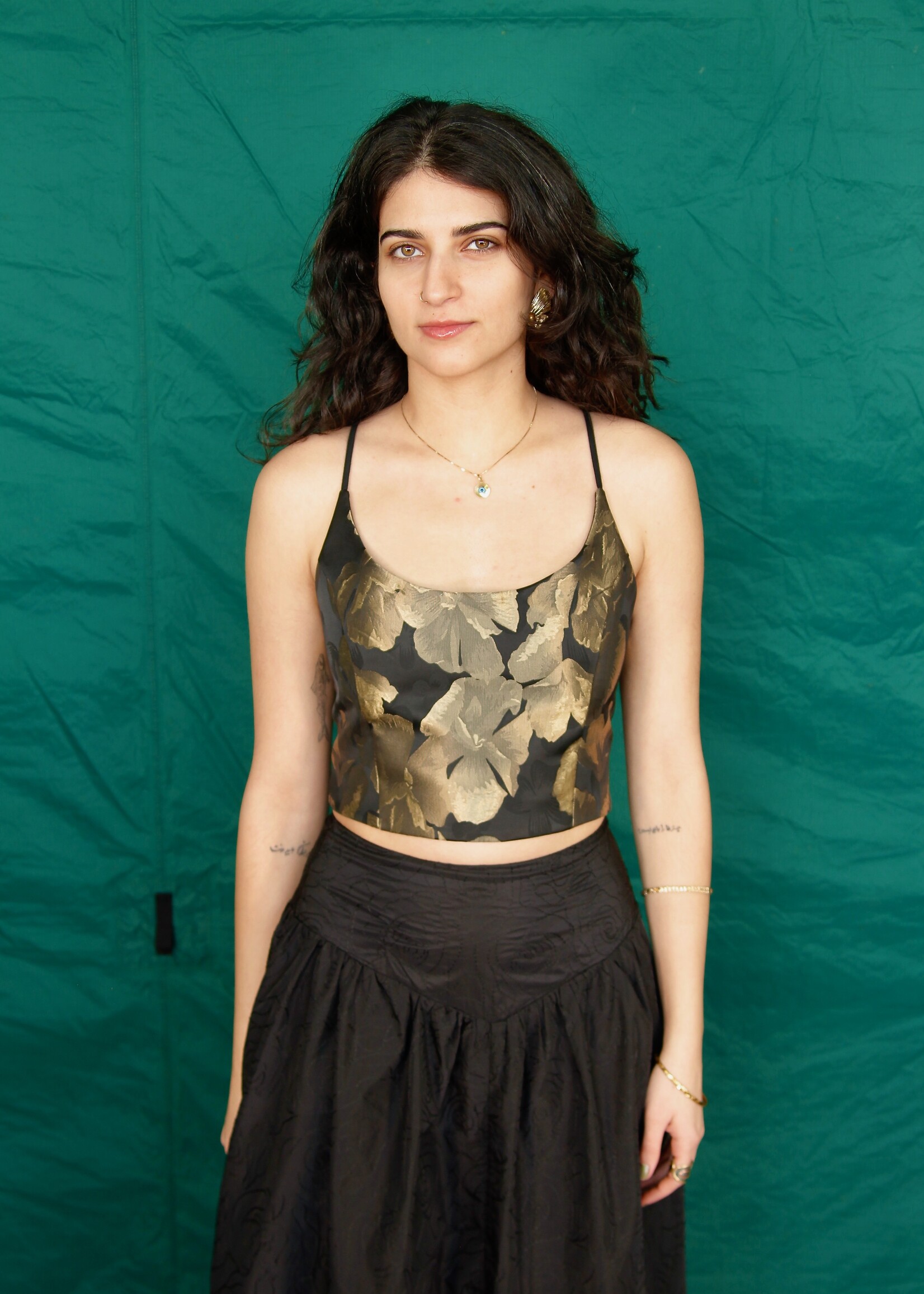 Studio Citizen Studio Citizen Maiden Top Gold Flower