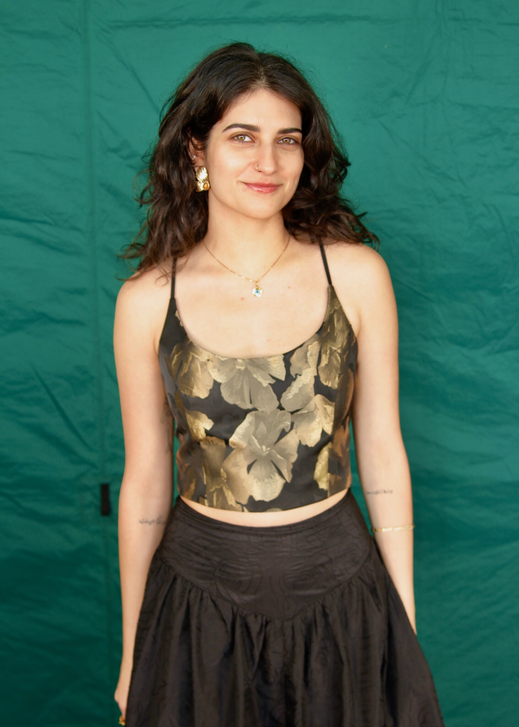 Studio Citizen Studio Citizen Maiden Top Gold Flower