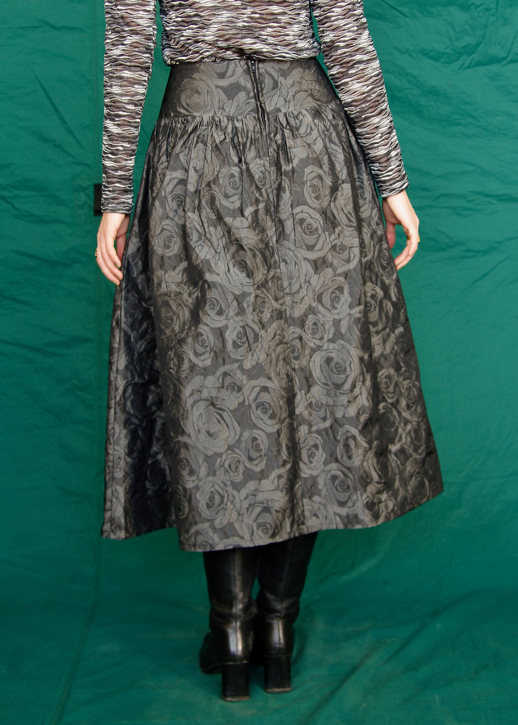 Studio Citizen Studio Citizen Maiden Skirt in Black Rose