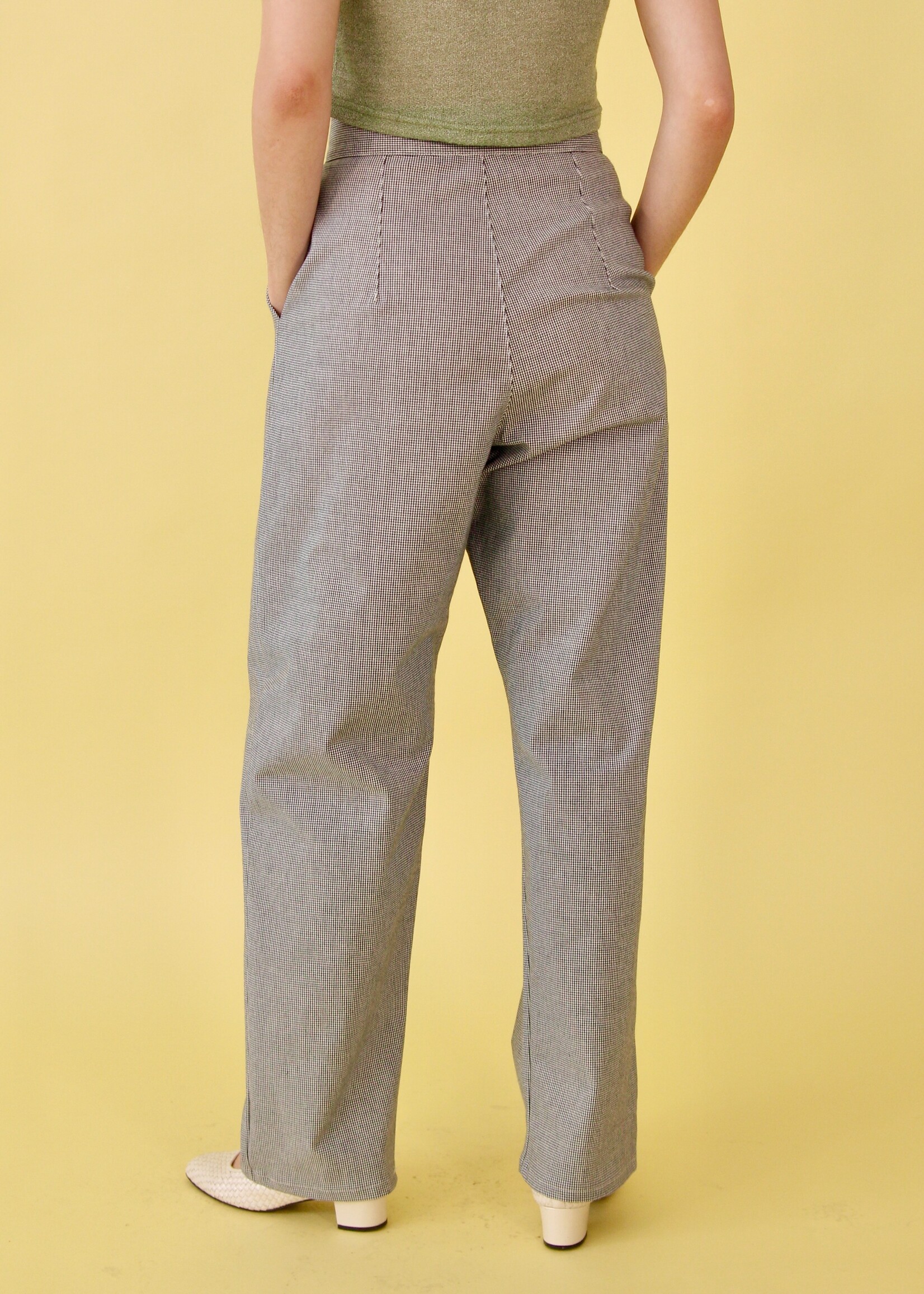 Studio Citizen Studio Citizen Pleated Pants - Houndstooth