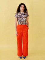 Studio Citizen Carpenter Pants in Orange Bull Denim