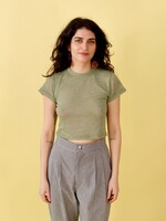 Studio Citizen Baby Tee in Sage Knit
