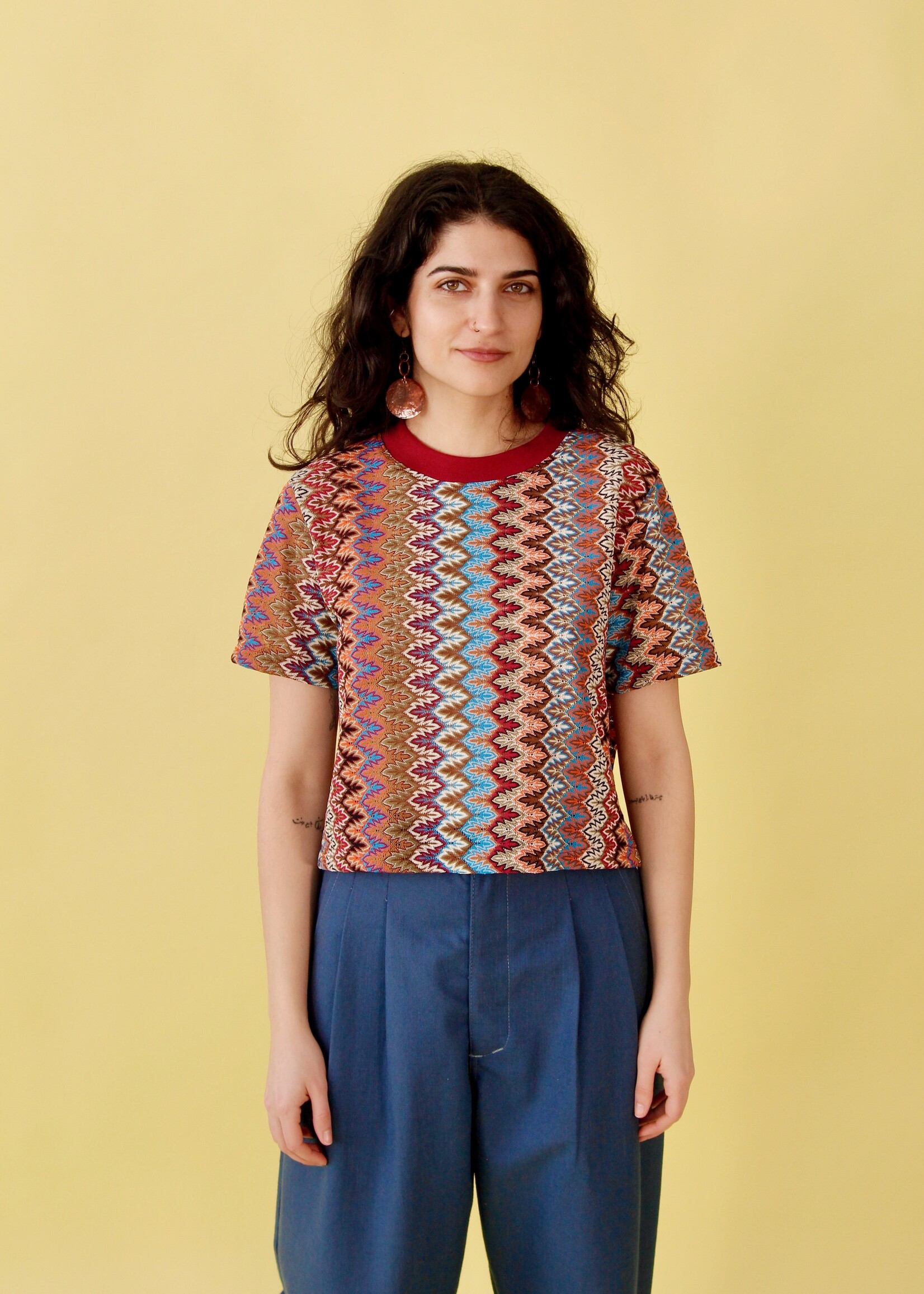 Studio Citizen Studio Citizen Perfect Tee in Missoni Lace