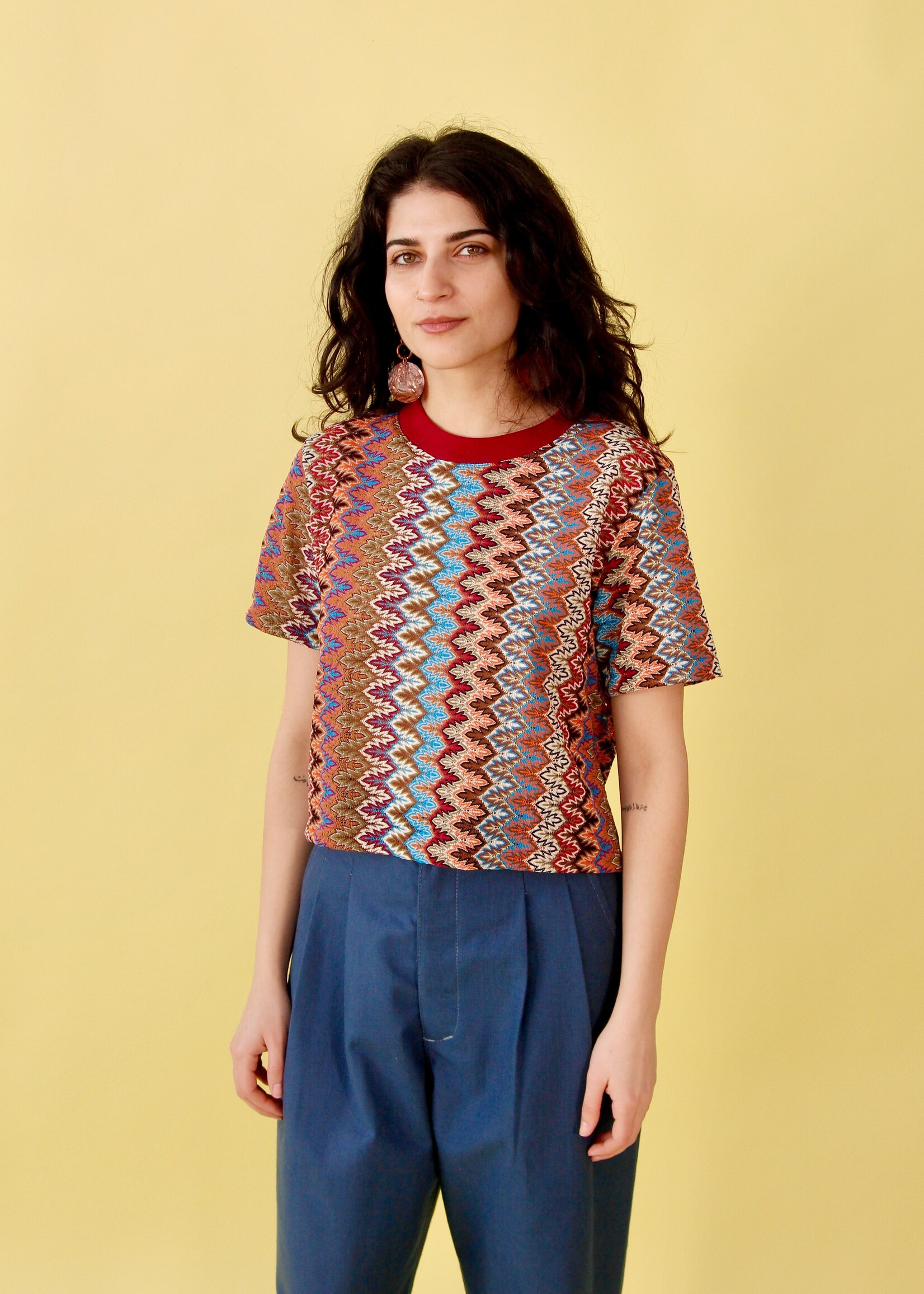 Studio Citizen Studio Citizen Perfect Tee in Missoni Lace