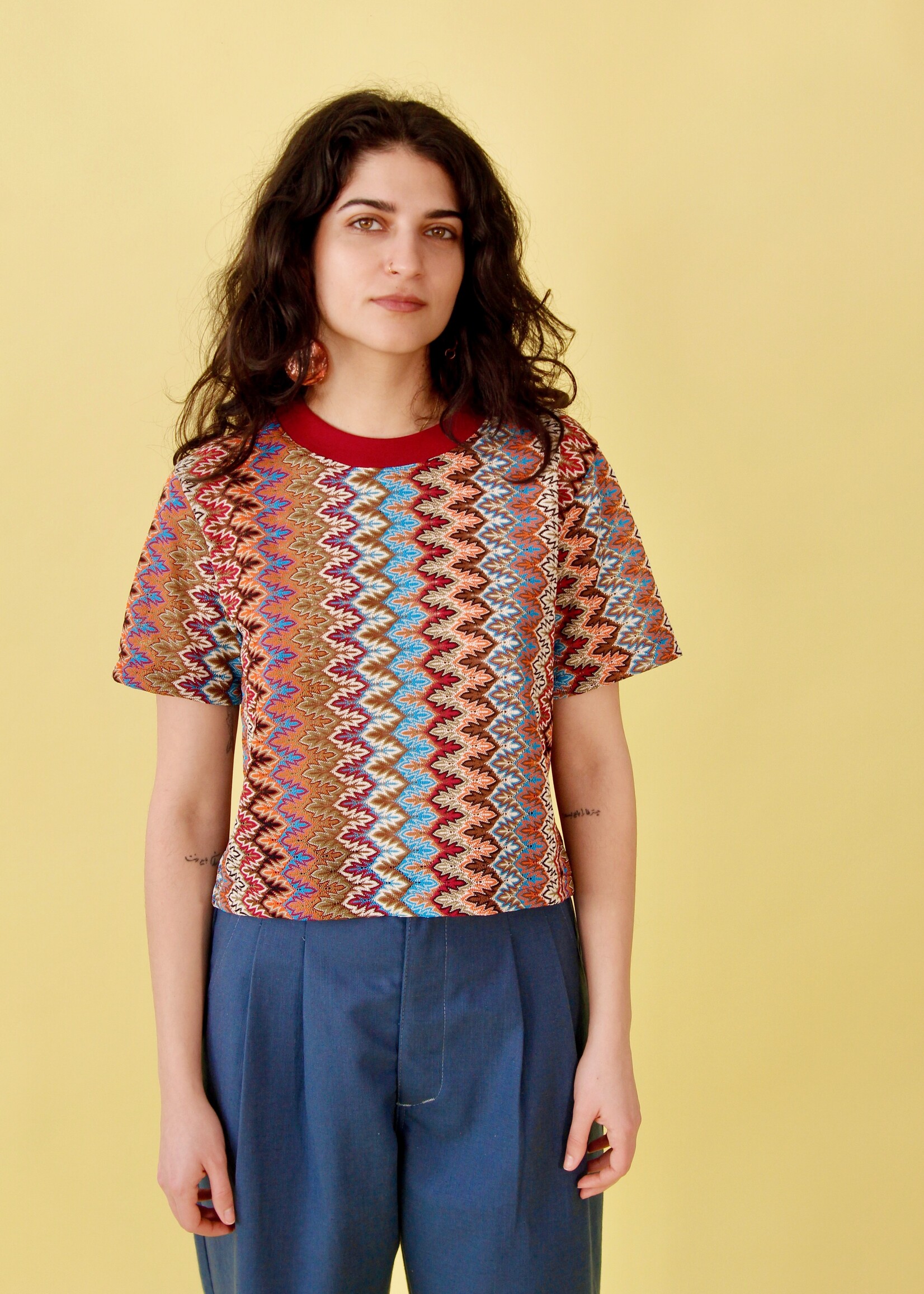 Studio Citizen Studio Citizen Perfect Tee in Missoni Lace