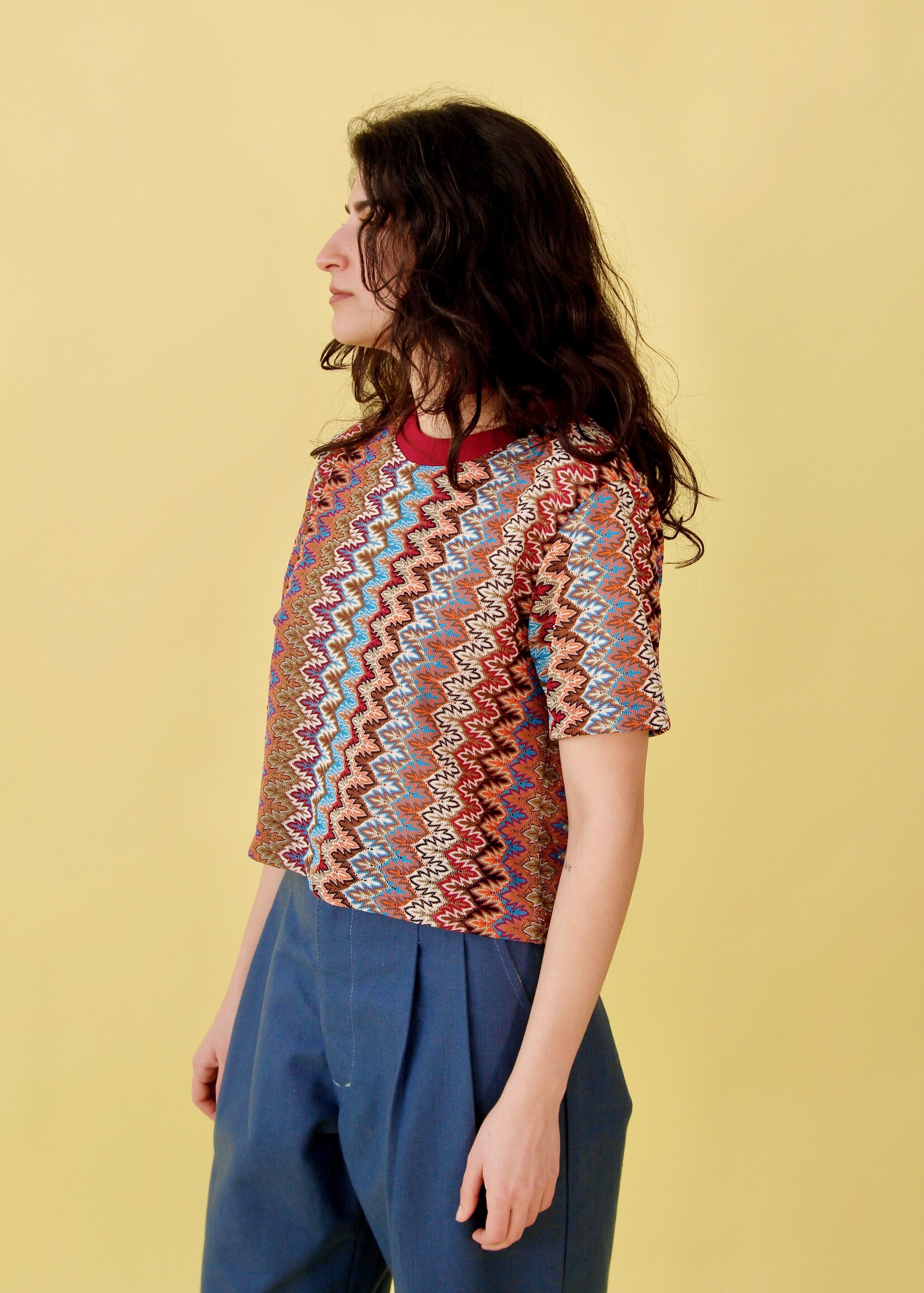 Studio Citizen Studio Citizen Perfect Tee in Missoni Lace