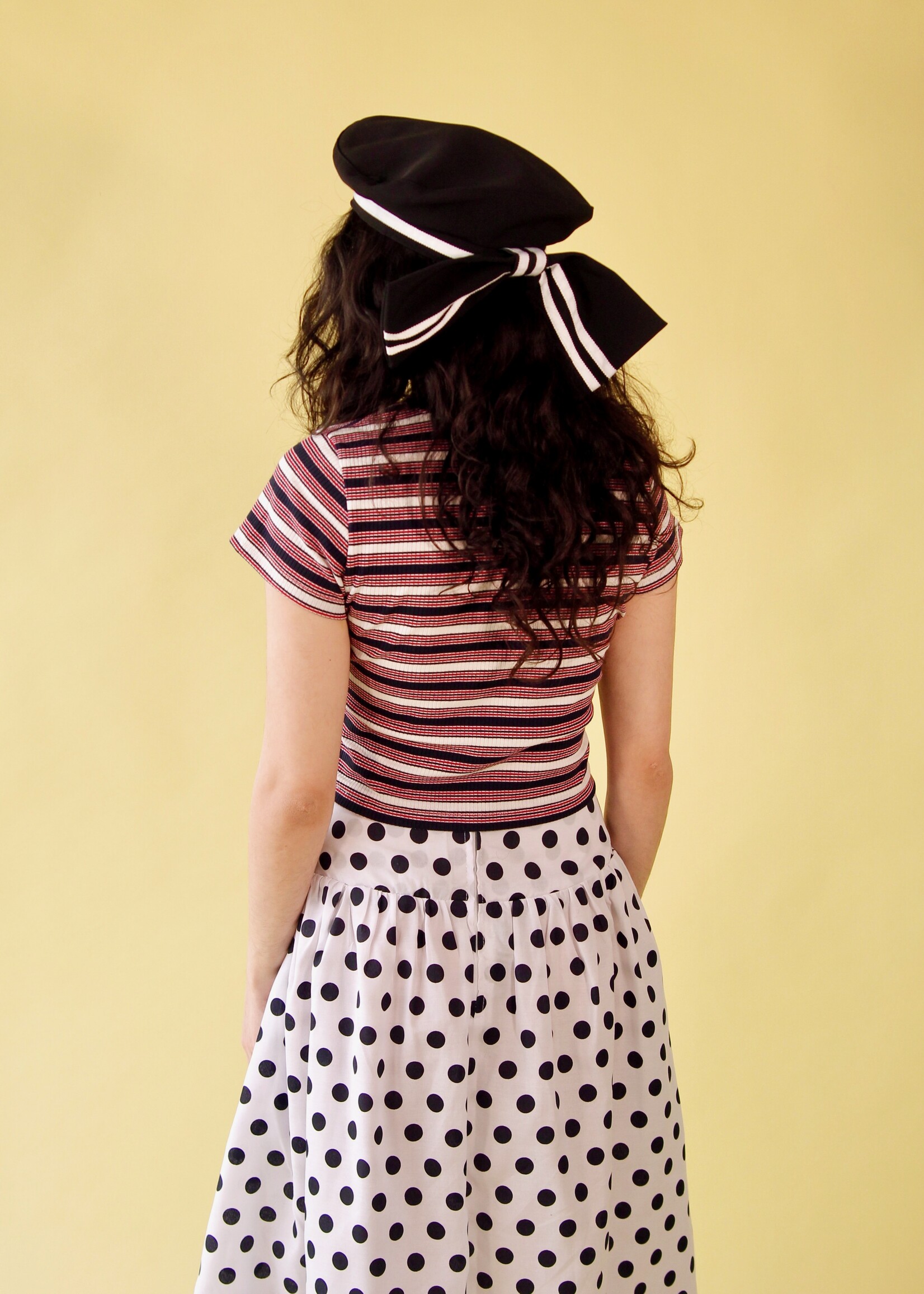 Studio Citizen Studio Citizen Baby Tee in Nautical Stripe